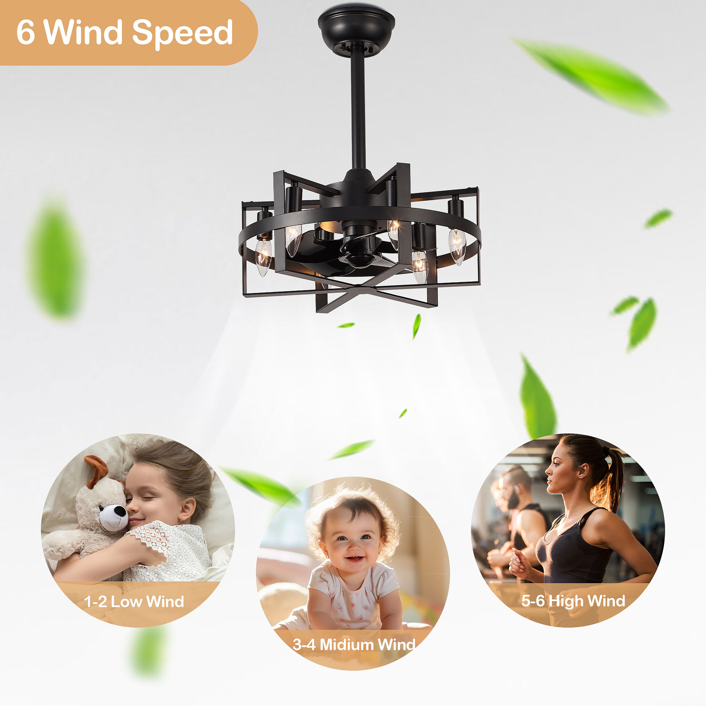 Cusp Barn CS18DC16 Ceiling-Fans - View #4