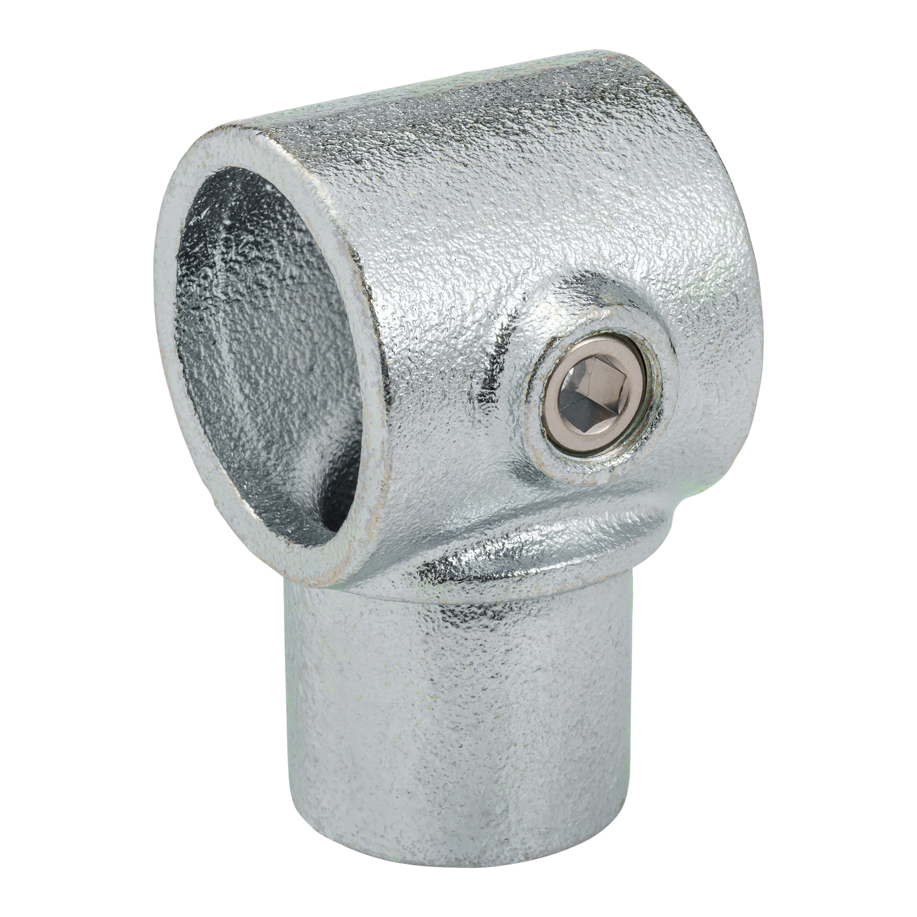SteelTek 674-706HC 1-1/4-in Structural Galvanized Single Internal Swivel Socket Tee