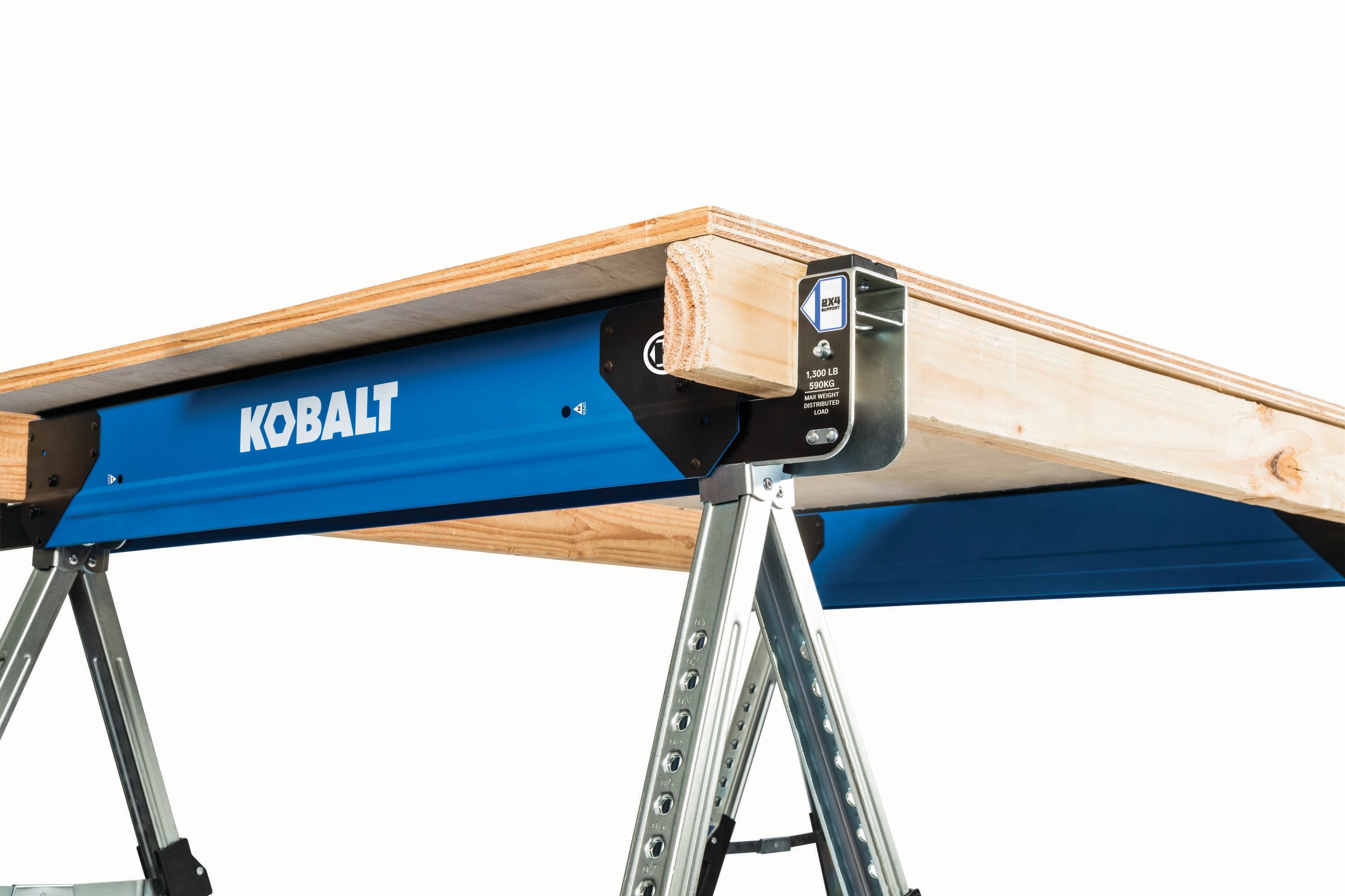 Kobalt steel store sawhorse