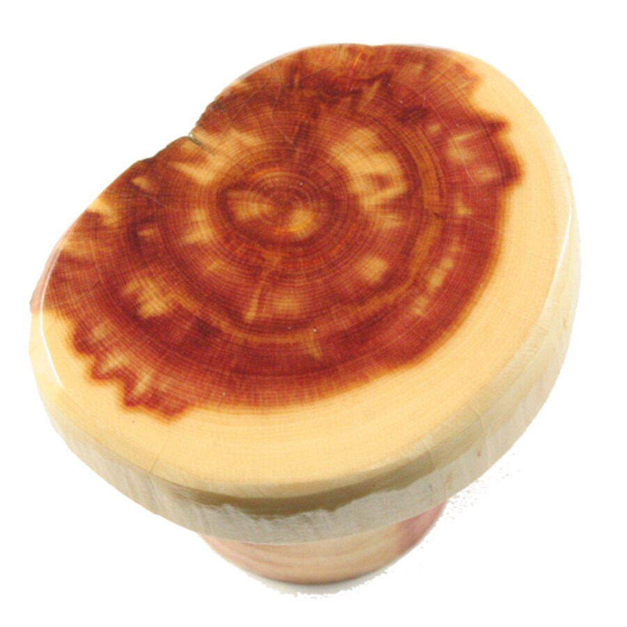 Sierra 681334 Clear Round Rustic Cabinet Knob