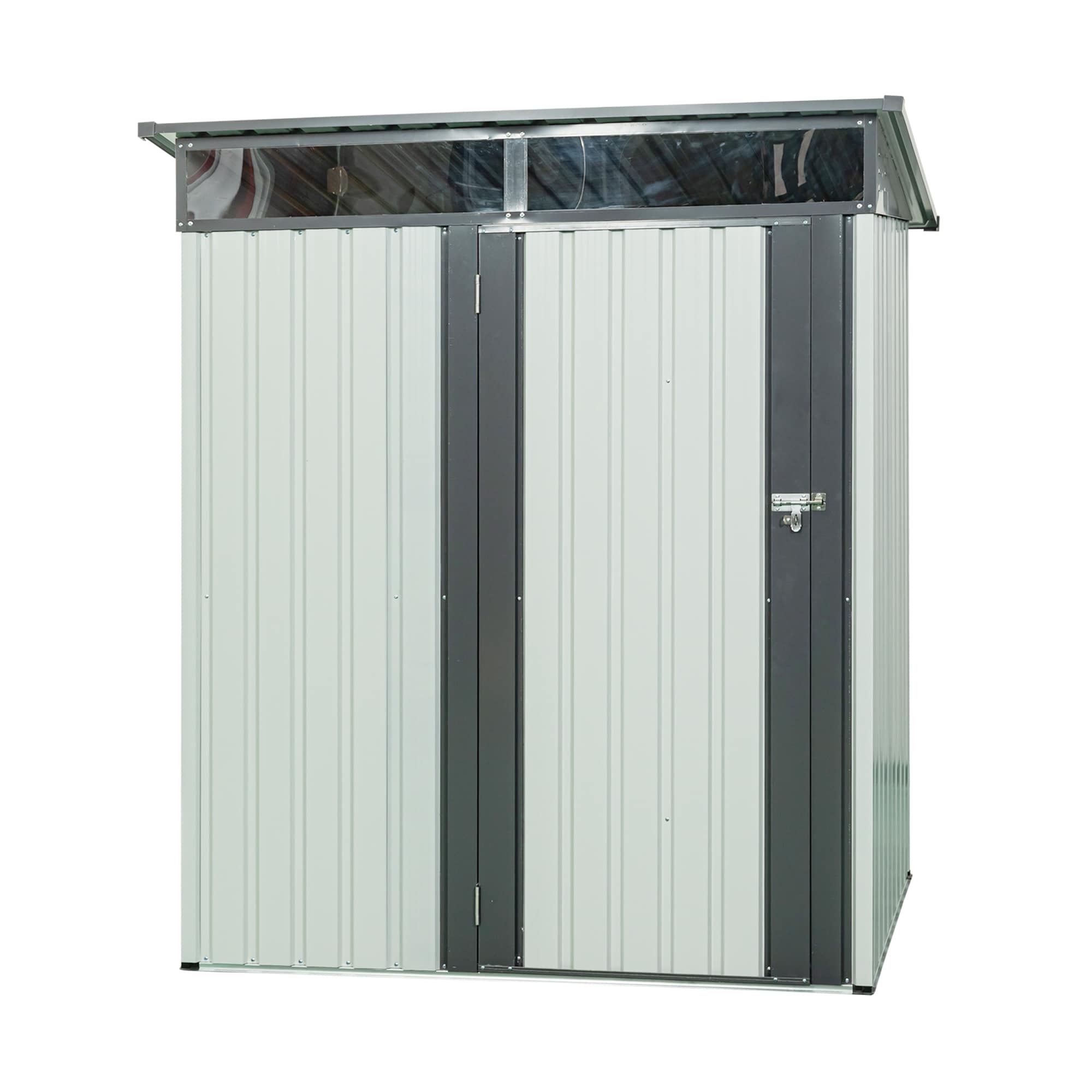 Maocao Hoom FZ09080 4.92-Feet x 3.15-Feet Galvanized steel Storage Shed