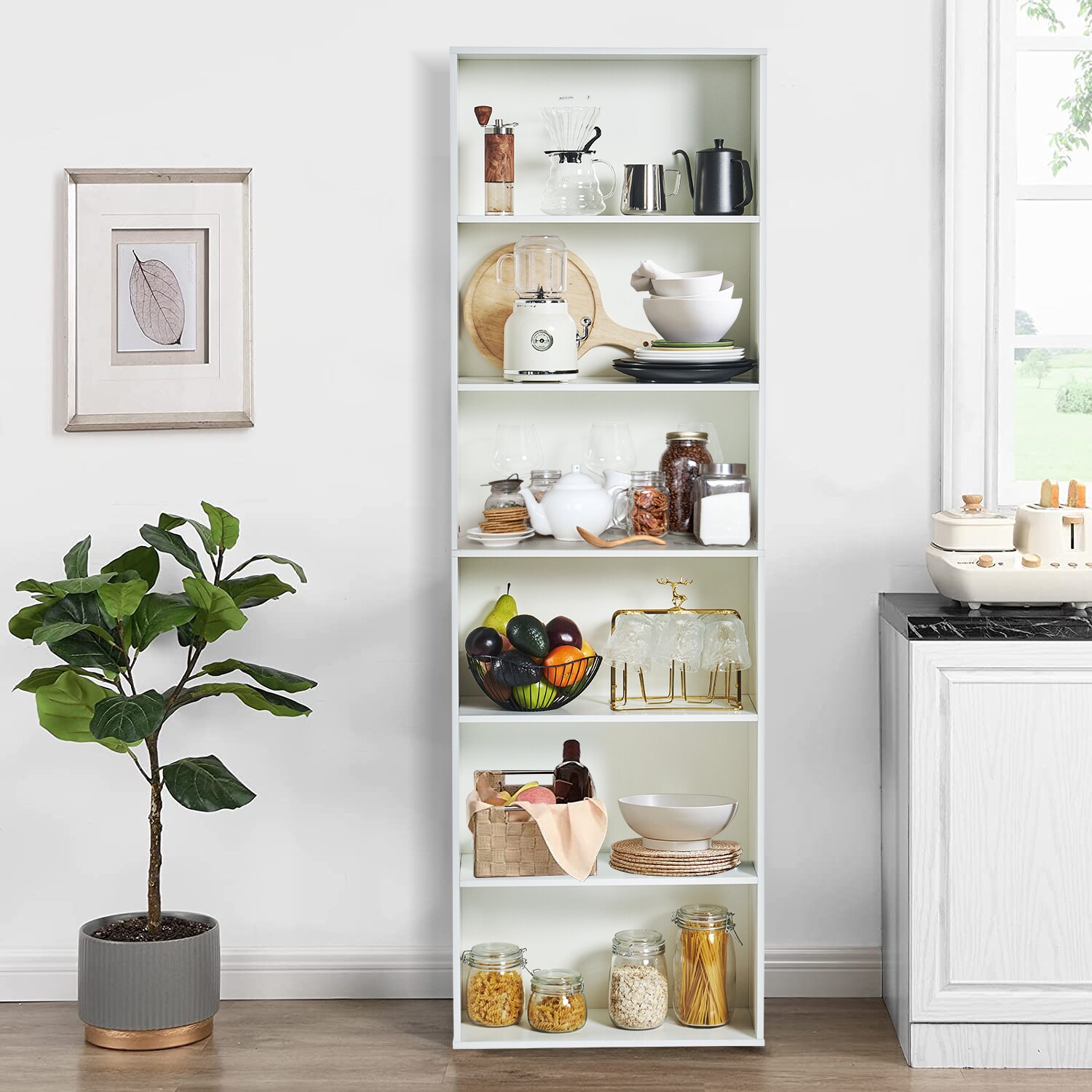 AOXUN H14028WH bookcases - View #7