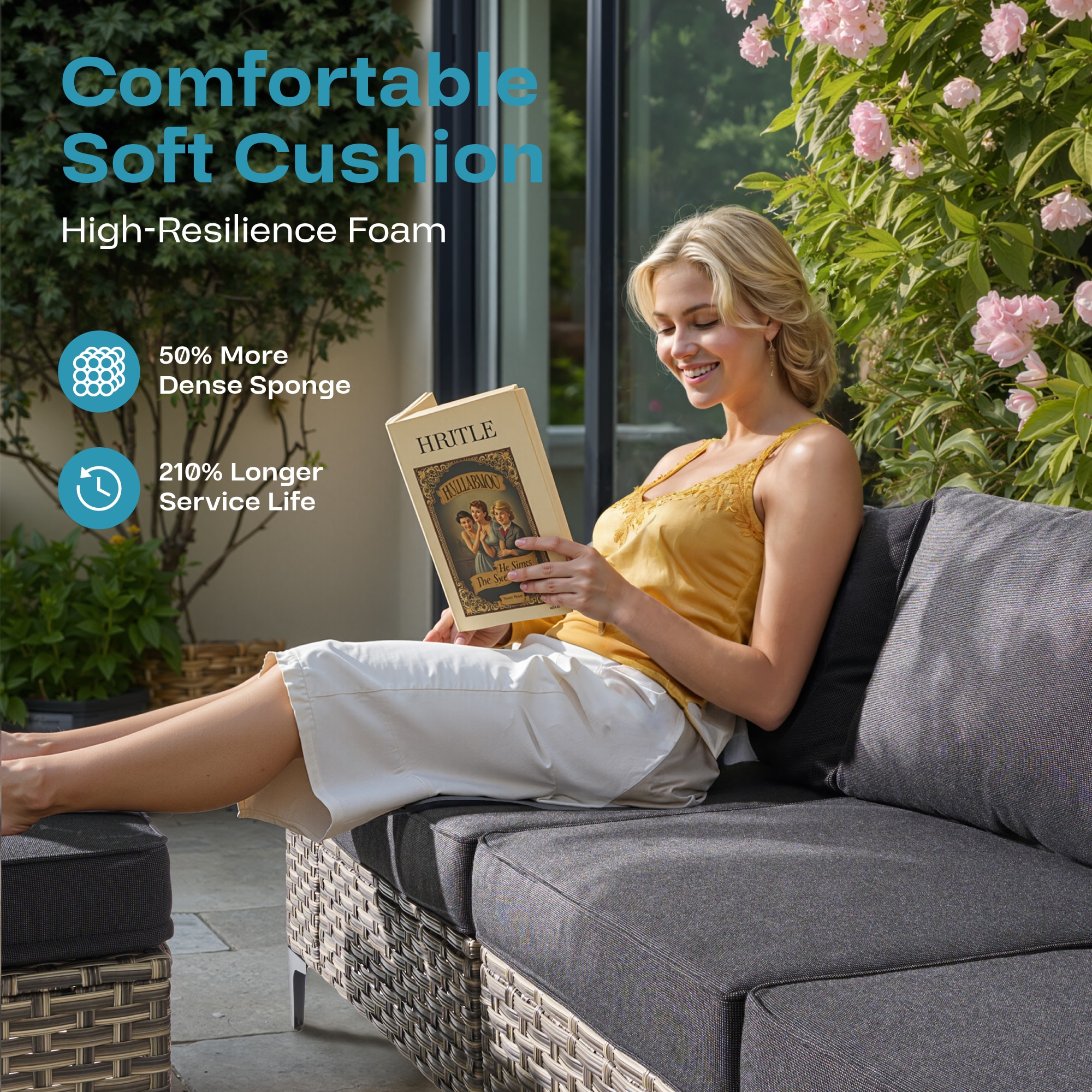Ovios VRC105T Patio-Conversation-Sets - View #6