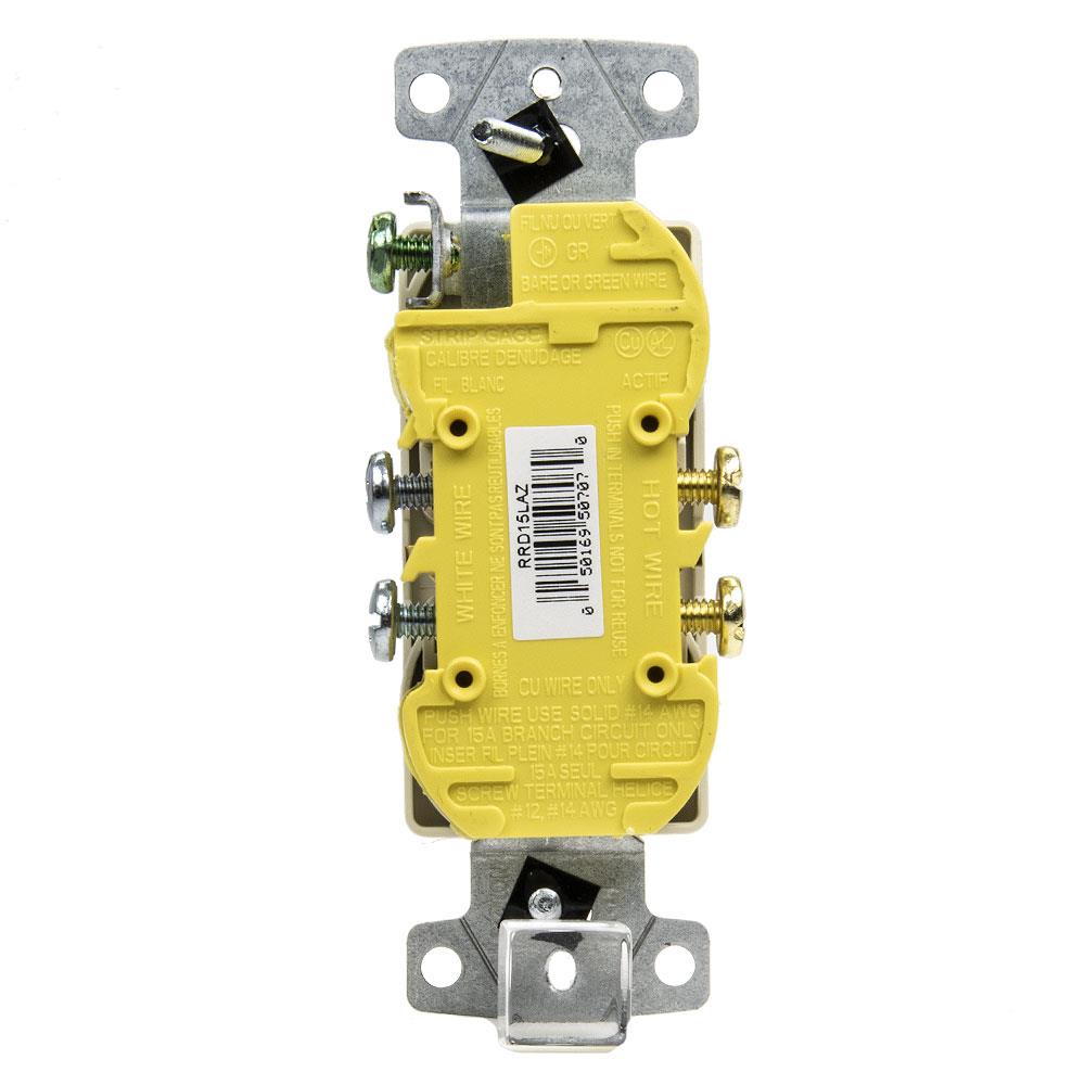 Hubbell RRD15LAZ receptacles - View #3