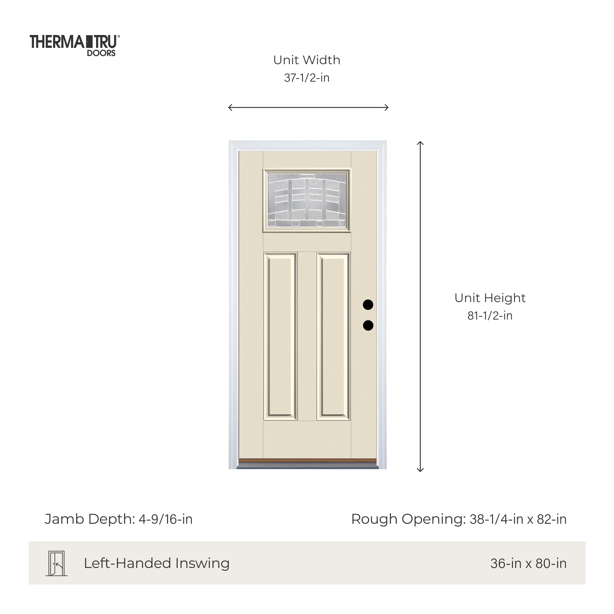 Therma-Tru SFGEM2115Z30LB Entry-Doors - View #8