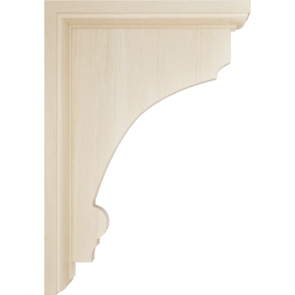 Ekena Millwork BKTW02X07X10TMRW Exterior-Brackets-Braces - View #3