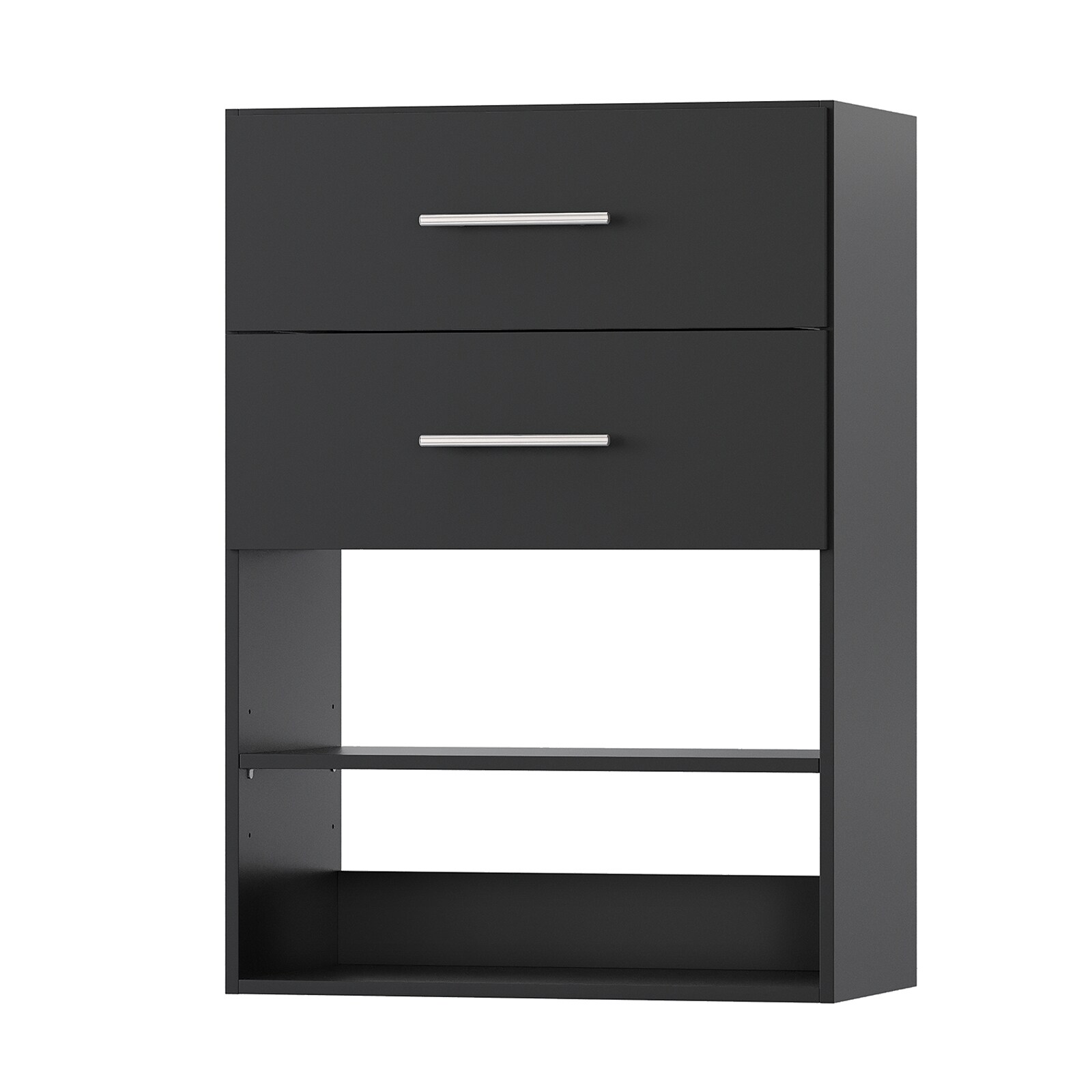 LOVMOR LO-7407005602-SY-ZJL Wood-Closet-Shelves - View #2