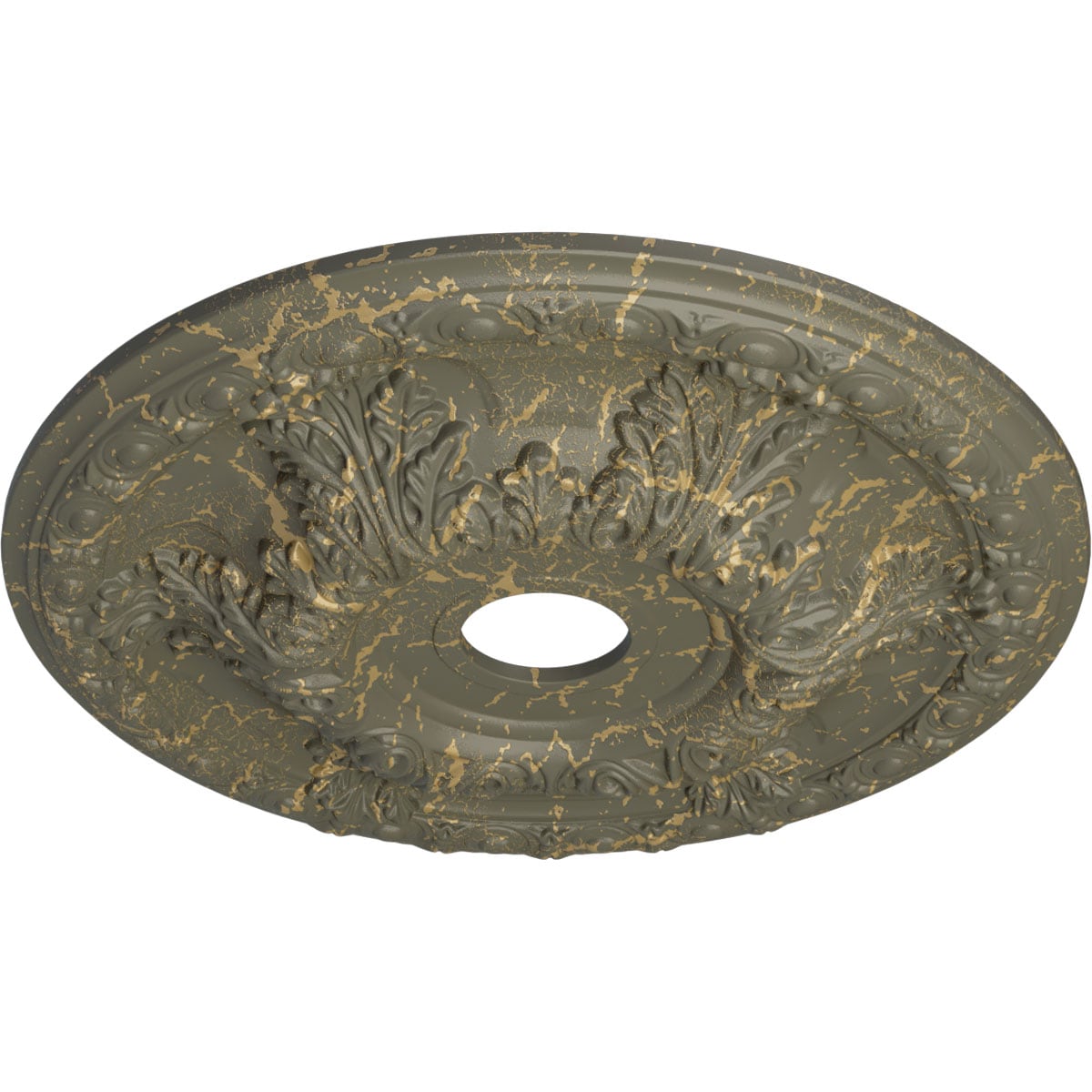 Ekena Millwork CM23GAWHC Ceiling-Medallions - View #2