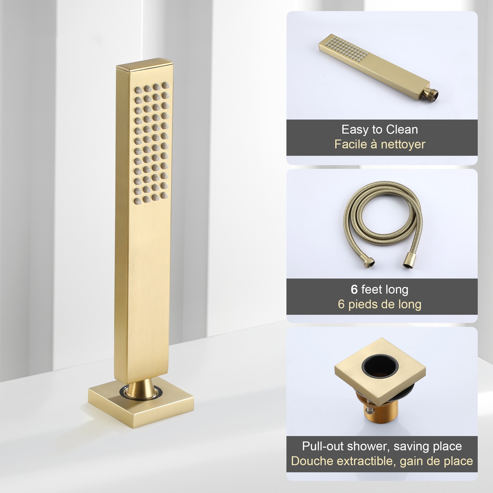 CASAINC CASA04CP-12 Roman-Tub-Faucets - View #5