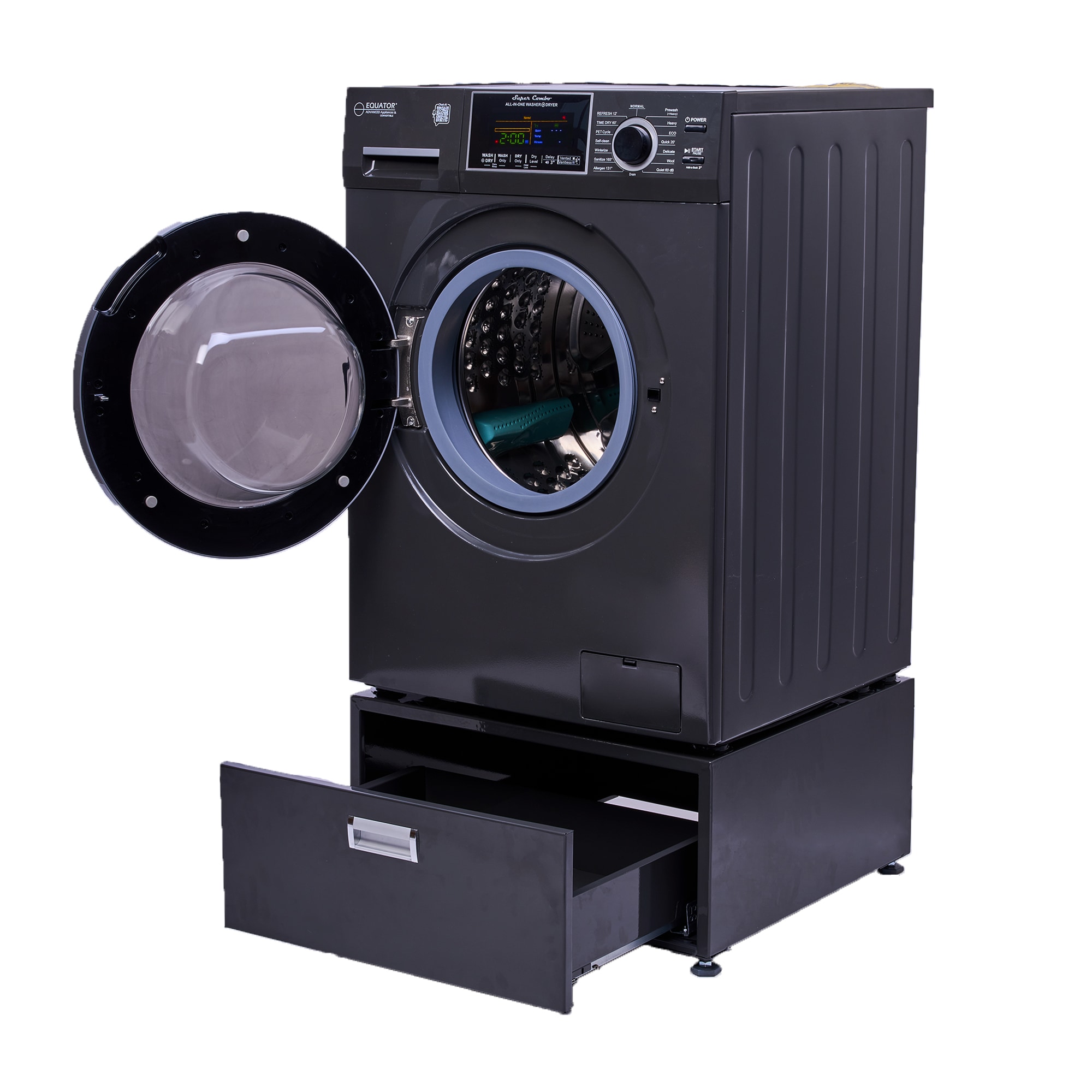 Equator Advanced Appliances EZ5500 + PDL 4455 SG Combination-Washers-Dryers - View #2