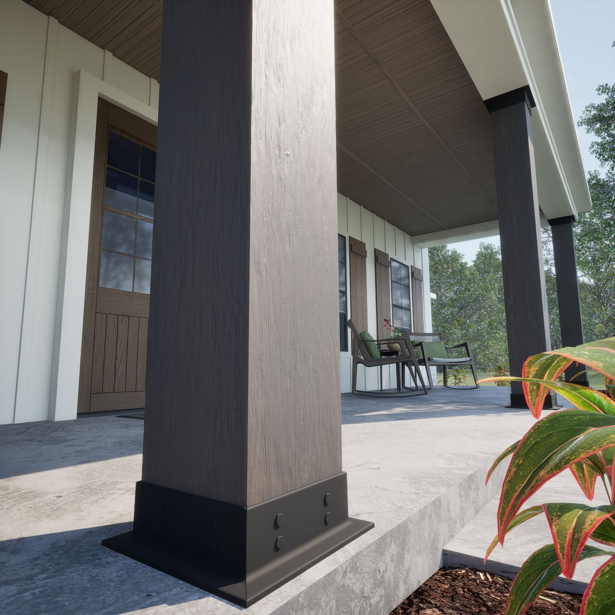 Ekena Millwork COLURS18X144IRUF Column-Wraps - View #11