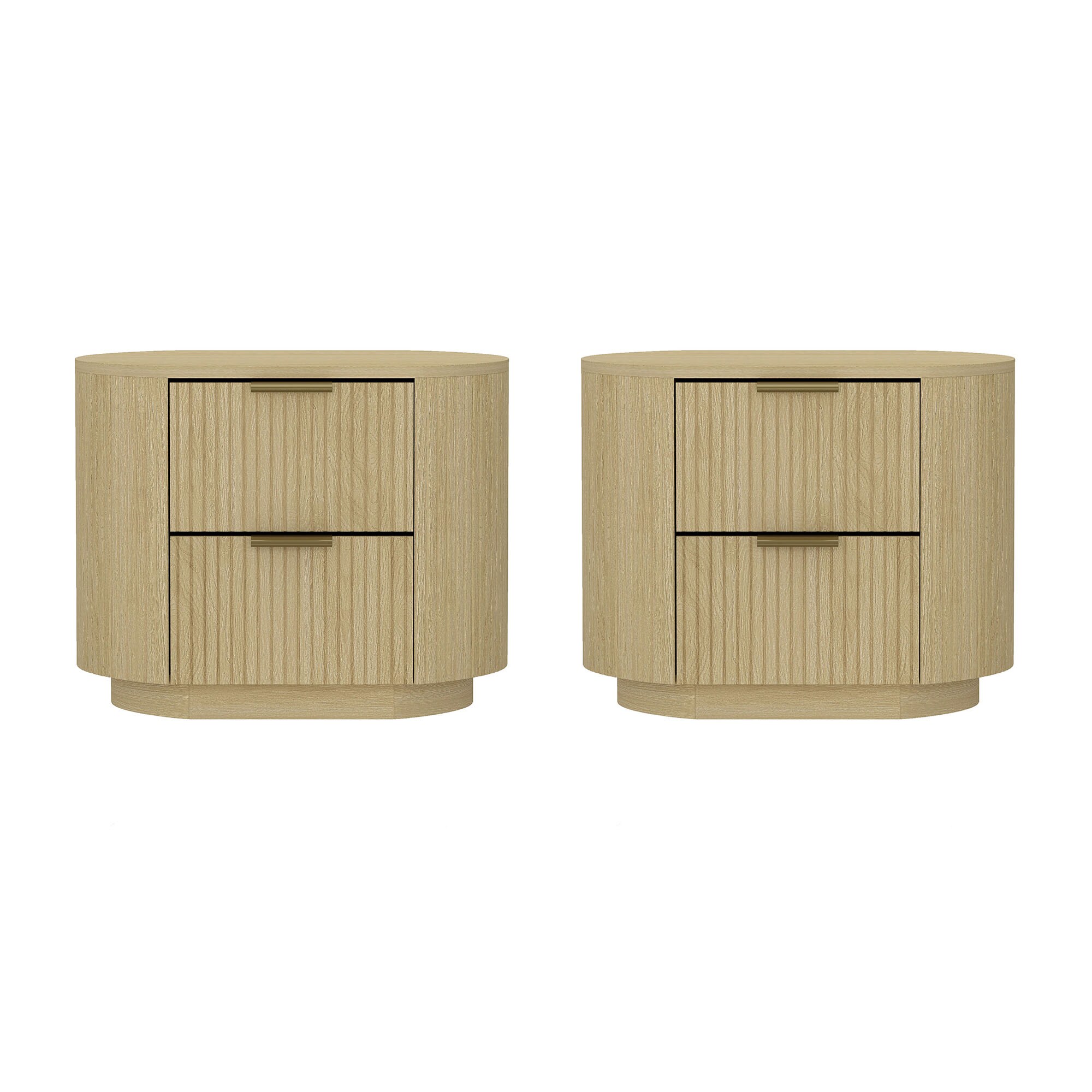 Manhattan Comfort 2-NS010-GNO nightstands - View #2