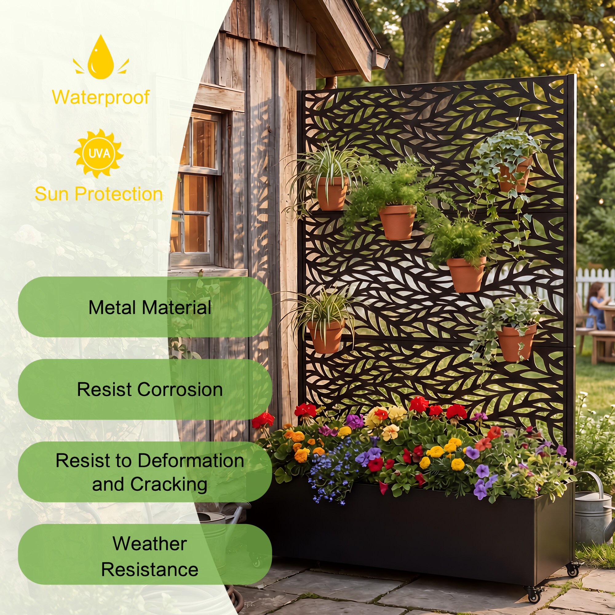 Justincity LJT0422GI21 Raised-Planter-Boxes - View #4