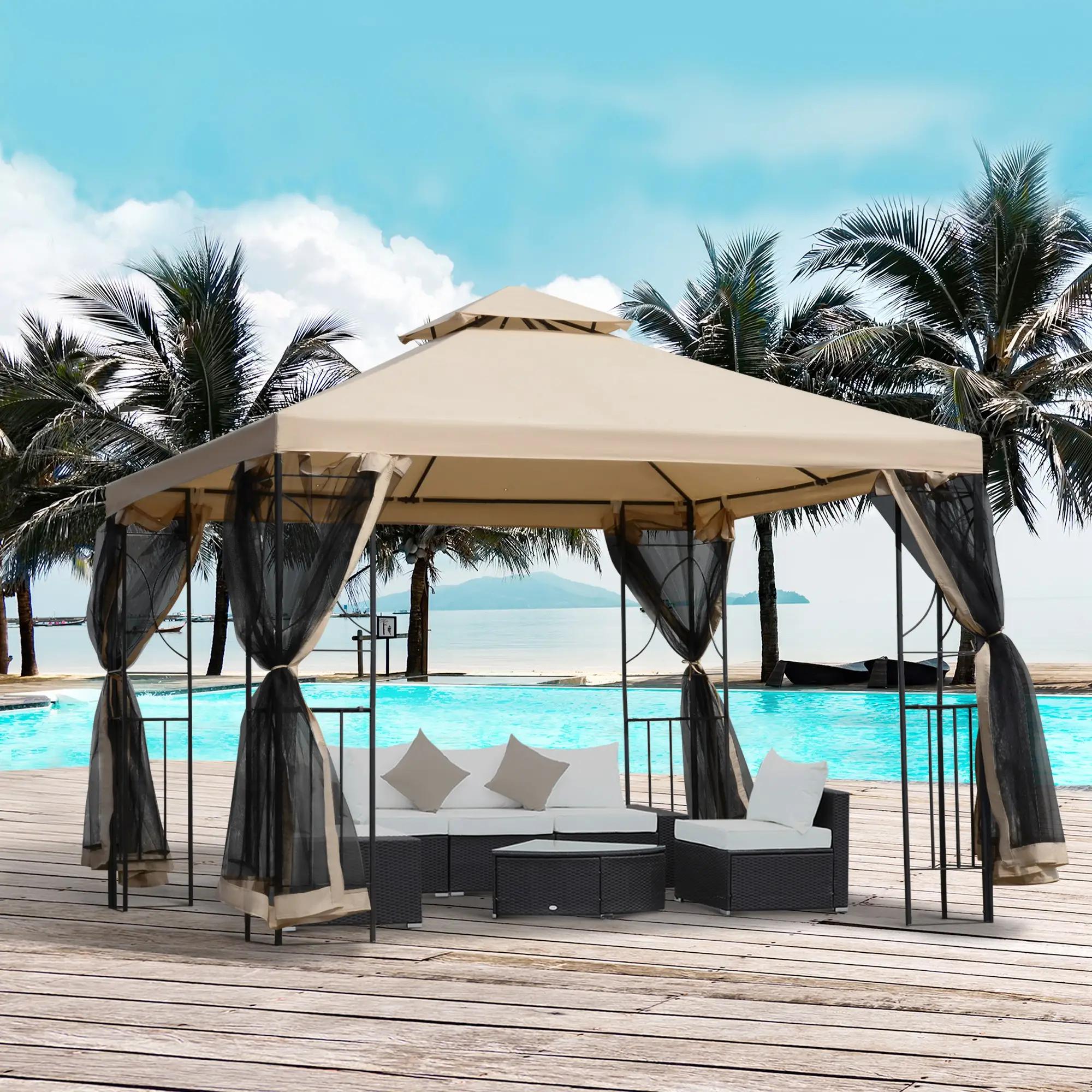 Bayfeve BFAOS-4253-GZB Wood-Resin-Gazebos - View #4