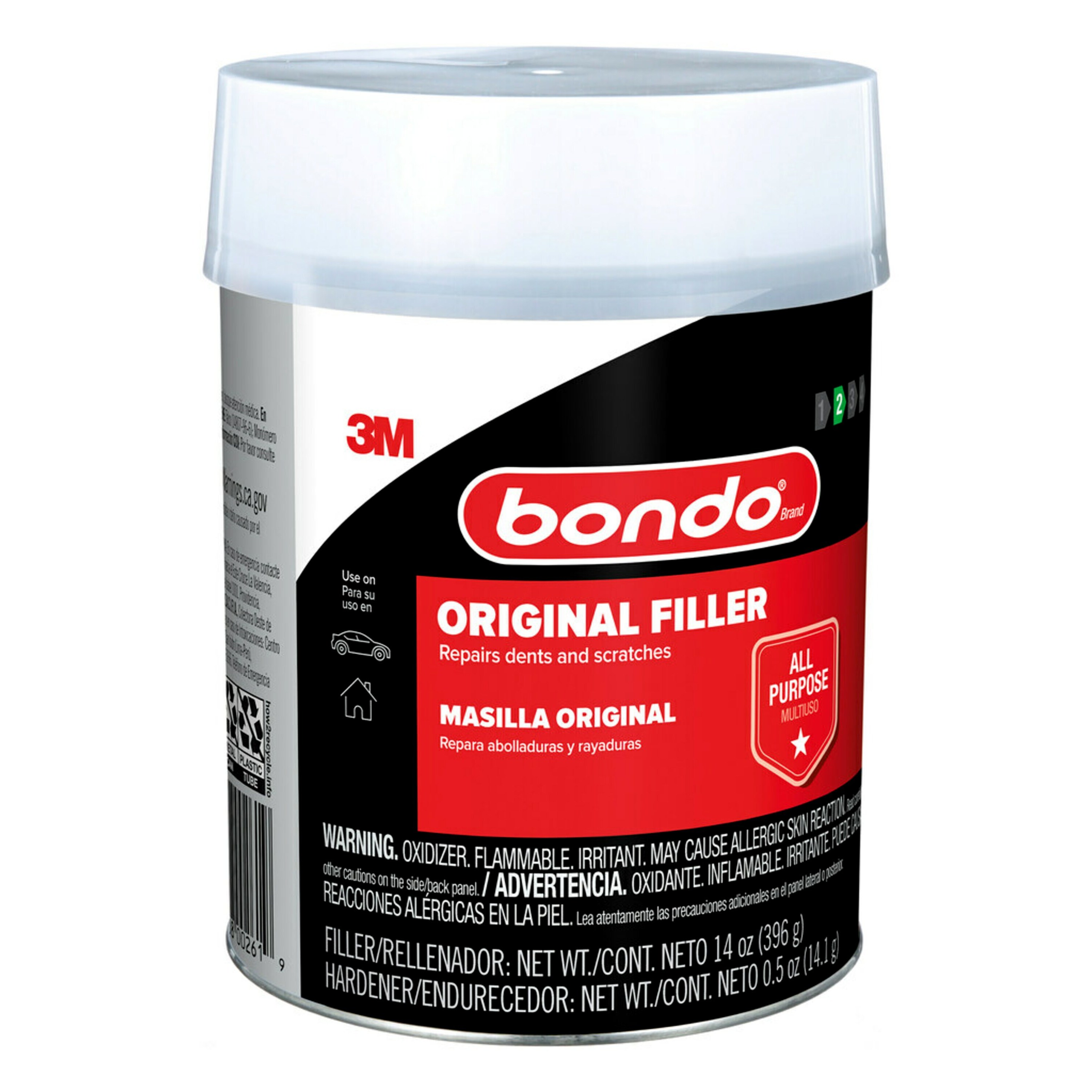 Bondo Body Filler 1-oz Waterproof Interior/Exterior Pink Body Filler ...