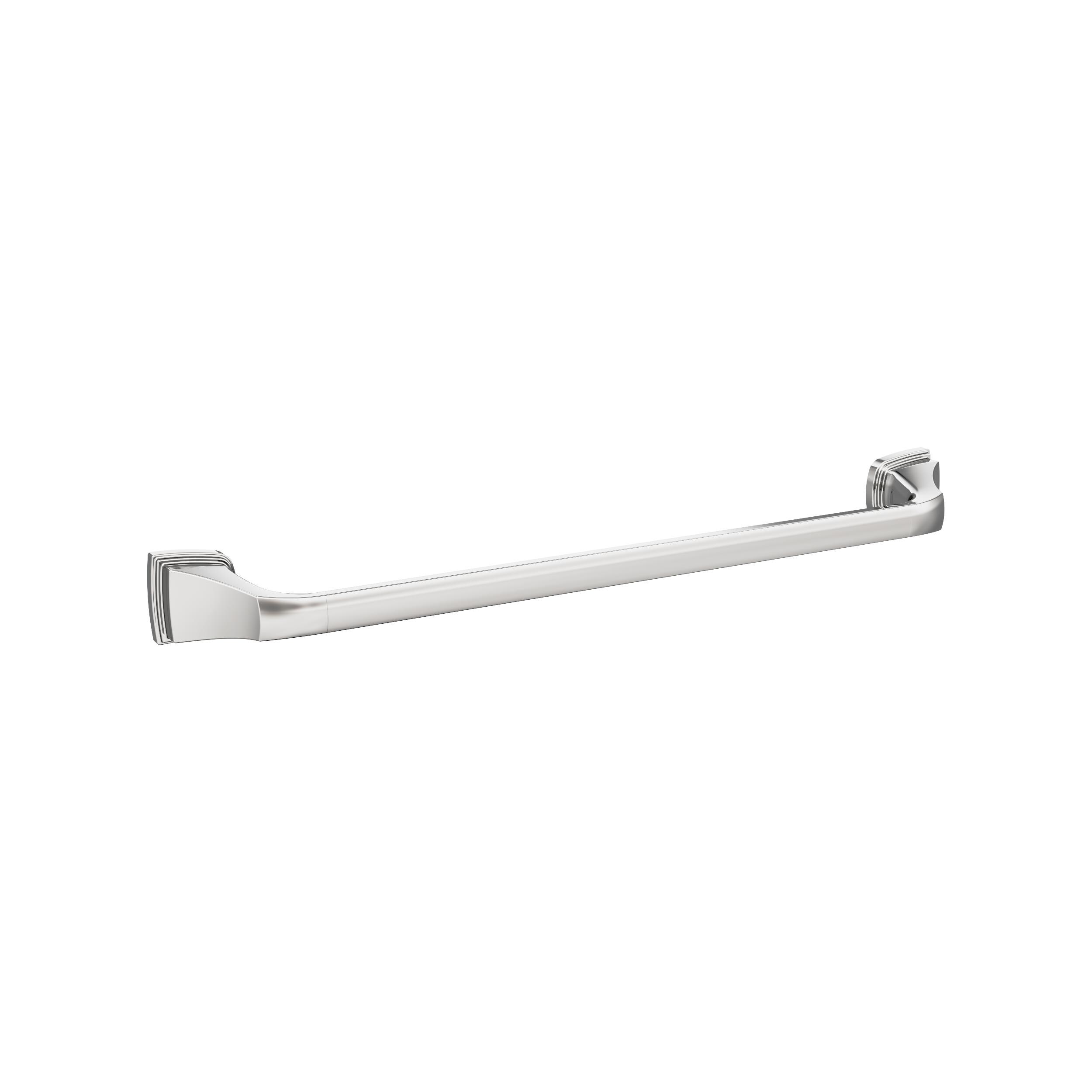 Amerock BH3603326 Revitalize 18-in Chrome Wall mount Single Towel Bar