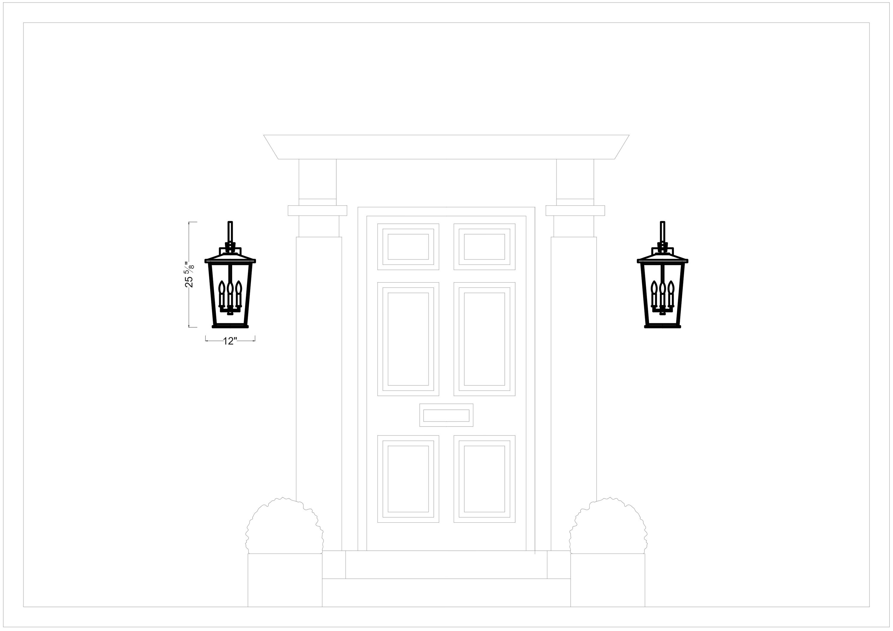 Generation Lighting GLO1424ANBZ Outdoor-Wall-Lighting - View #12