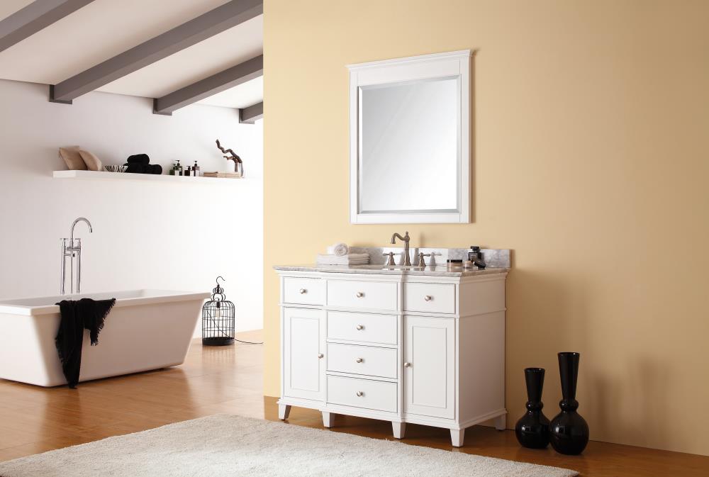 Avanity WINDSOR-M34-WT Framed-Bath-Mirrors - View #3