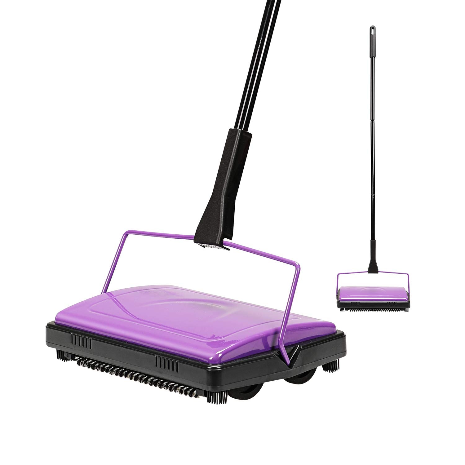 Yichuhaoxi -  Carpet Sweeper Cleaner for Home Office Low Pile Carpets Rugs Pet Hair Dust Debris P...