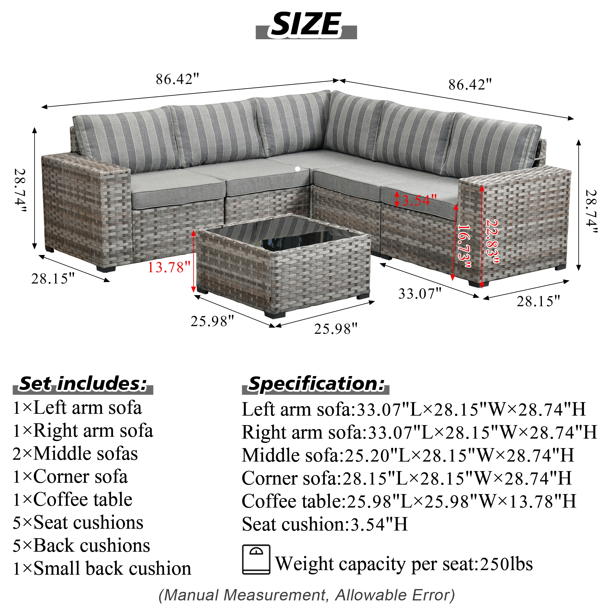 Pouuin SBBR2T06 Patio-Sofas-Daybeds - View #10