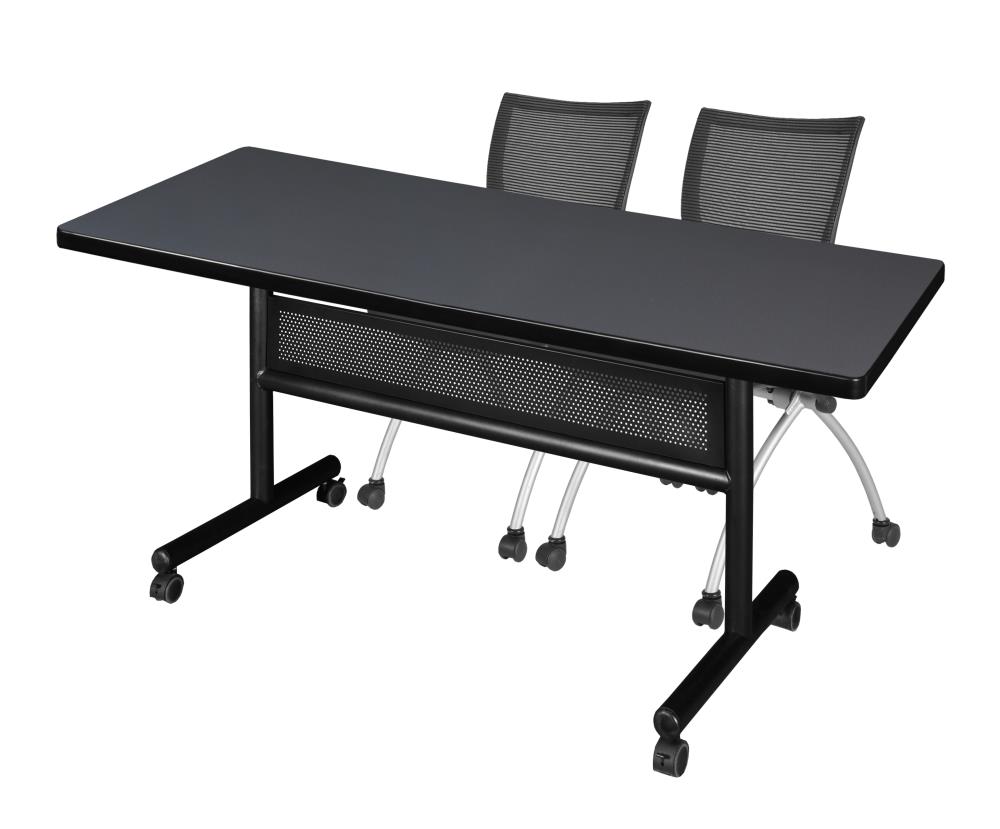 Regency Training Gray 4-Person Training Table (72-in W x 29-in H) in the Office Tables department at Lowes.com Regency Training... 