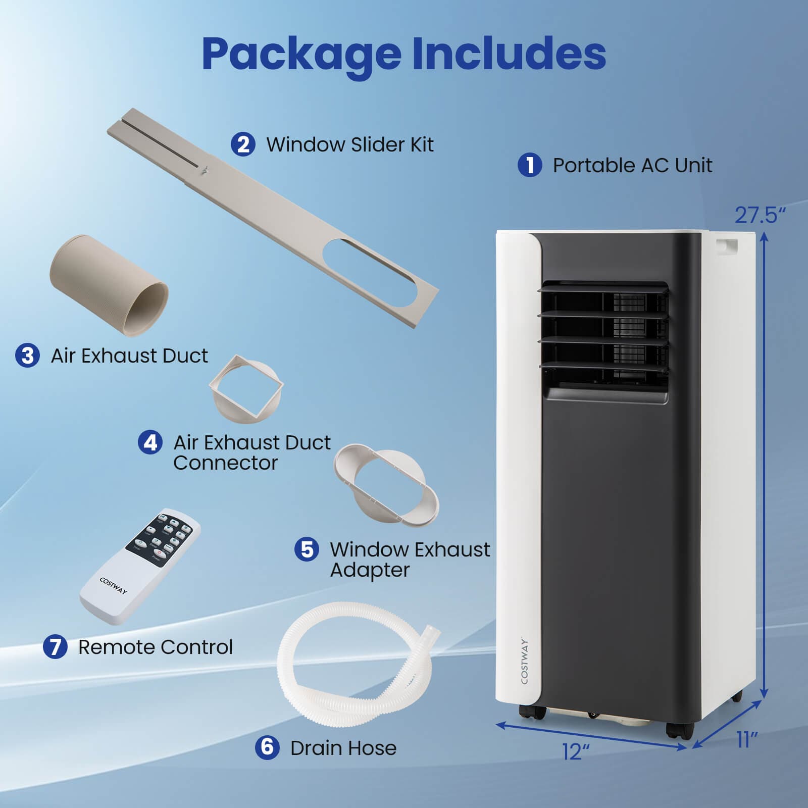Costway CSHY005703 Portable-Air-Conditioners - View #3