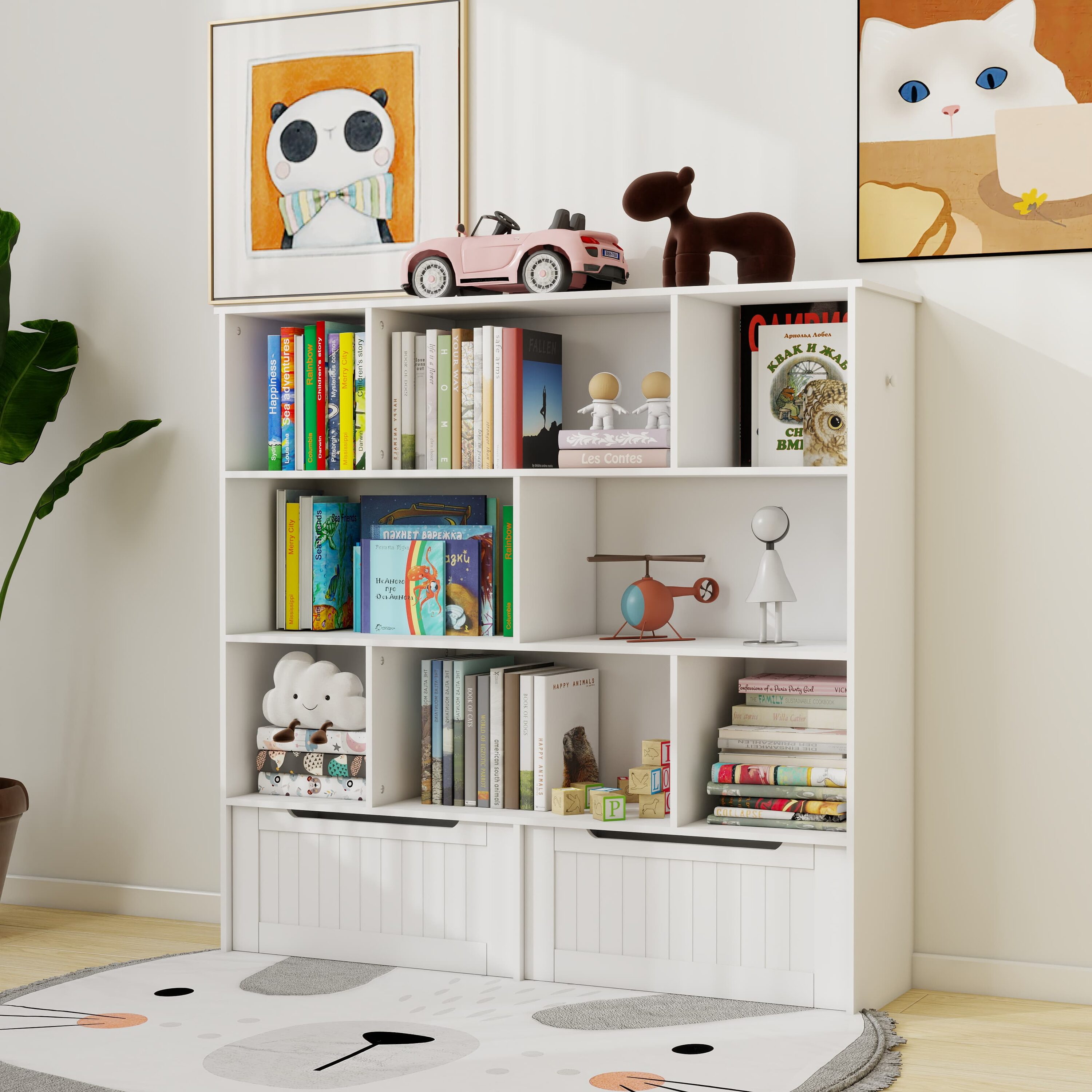 Vynxaria LEXY0228-DJSJ-BK050 Kids-Bookcases - View #2