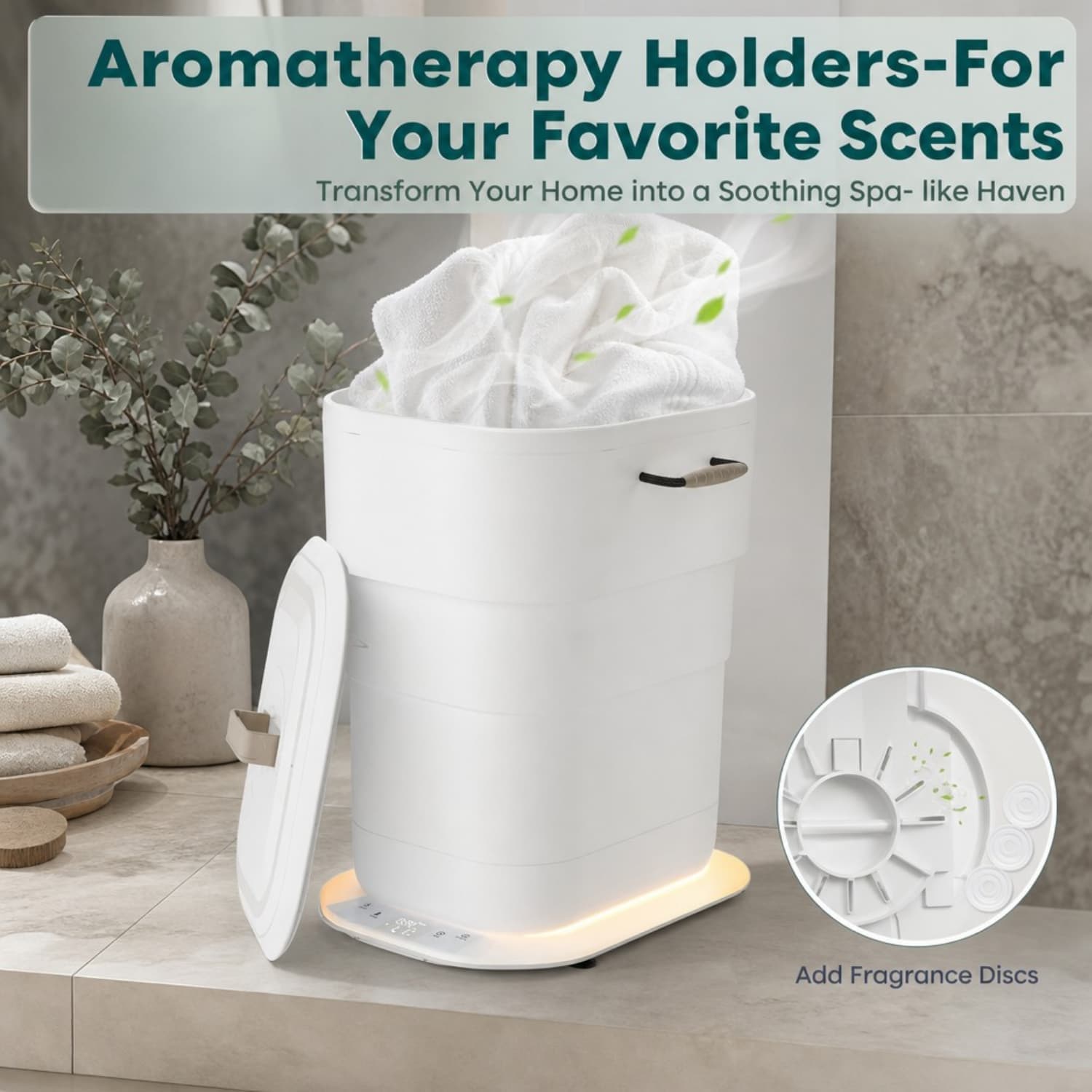 OGETFUUR L5ZQYA605BTW05 Towel-Warmers - View #6