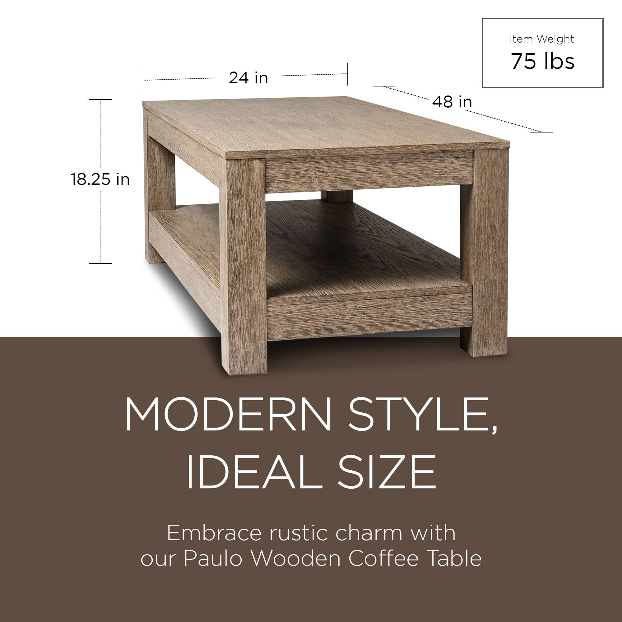 Maven Lane ML352001-WCT-GR Coffee-Tables - View #5