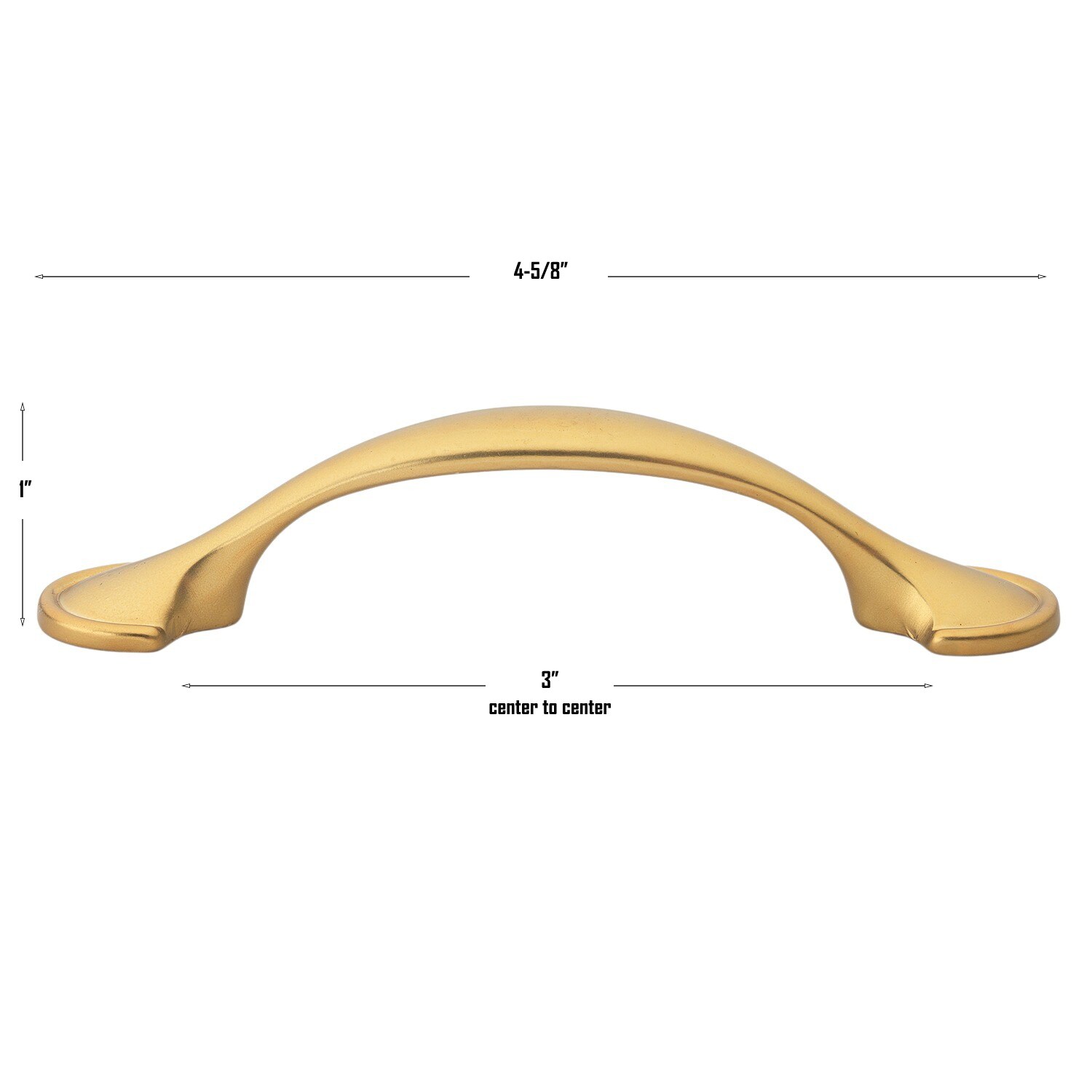 GlideRite Hardware 83167-BG-10 Cabinet-Pulls - View #4