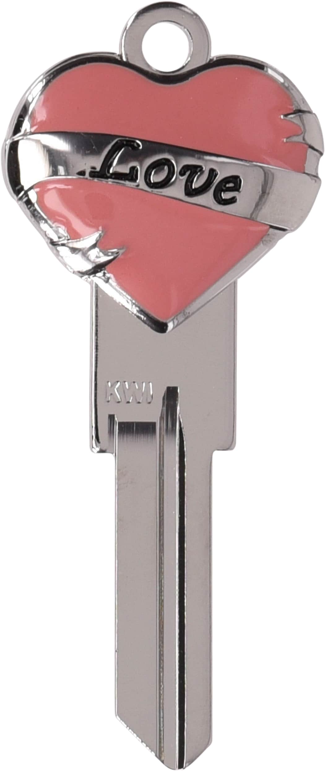 Minute Key Silver #66 Kw1 Brass House/Entry Key Blank in the Key Blanks ...