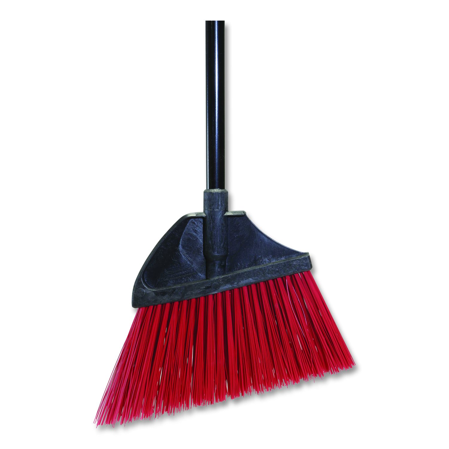 Nexstep Commercial Products MaxiPlus Angle Broom 56 in Length Red/Black