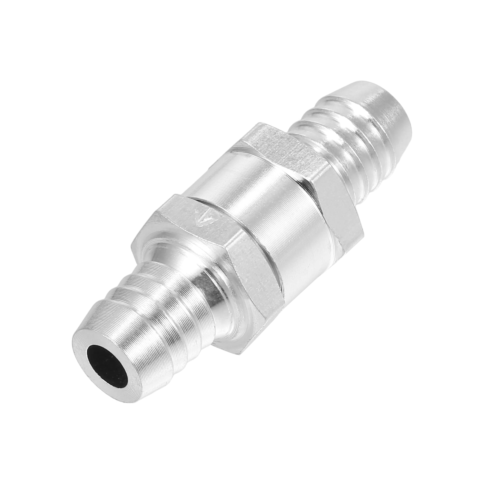 Unique Bargains 5/8 Inch 16mm OD Fuel Line Check Valve Aluminum Alloy Non Return One Way Check Valve Fuel Petrol Gasoline Diesel for Fuel Systems