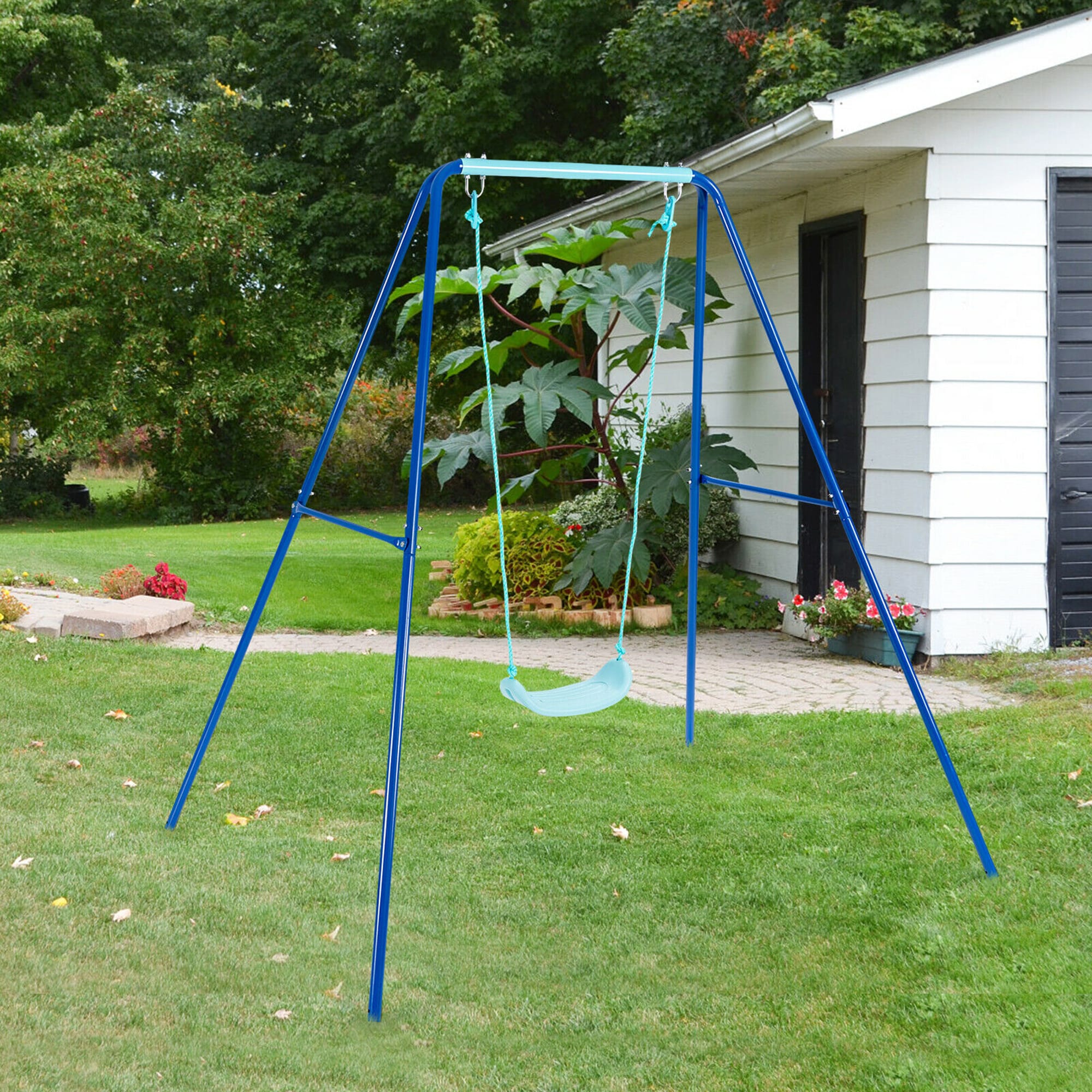 Costway TY327972BL Playset-Swings - View #7