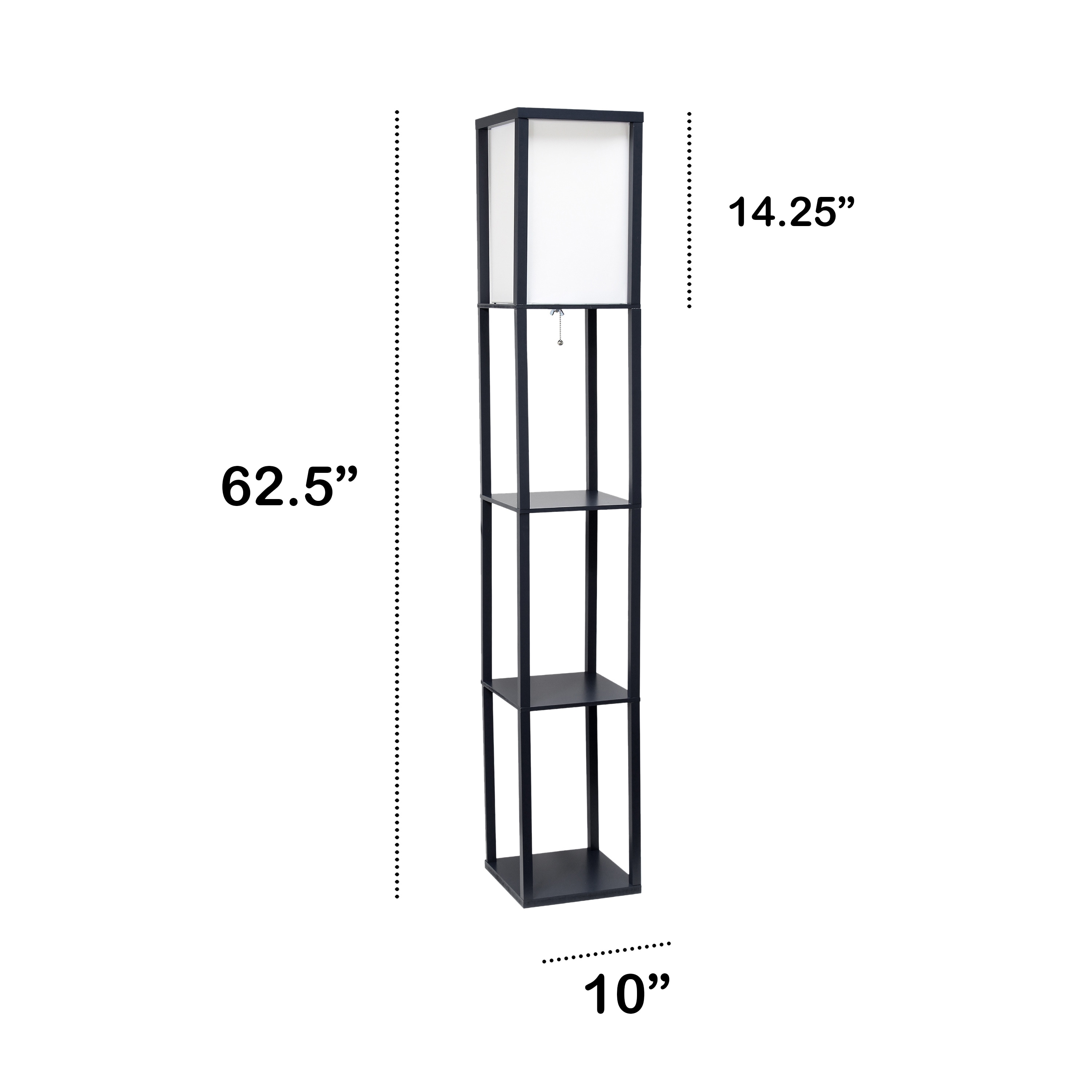 Lalia Home LHF-3004-BK-LB floorlamps - View #3