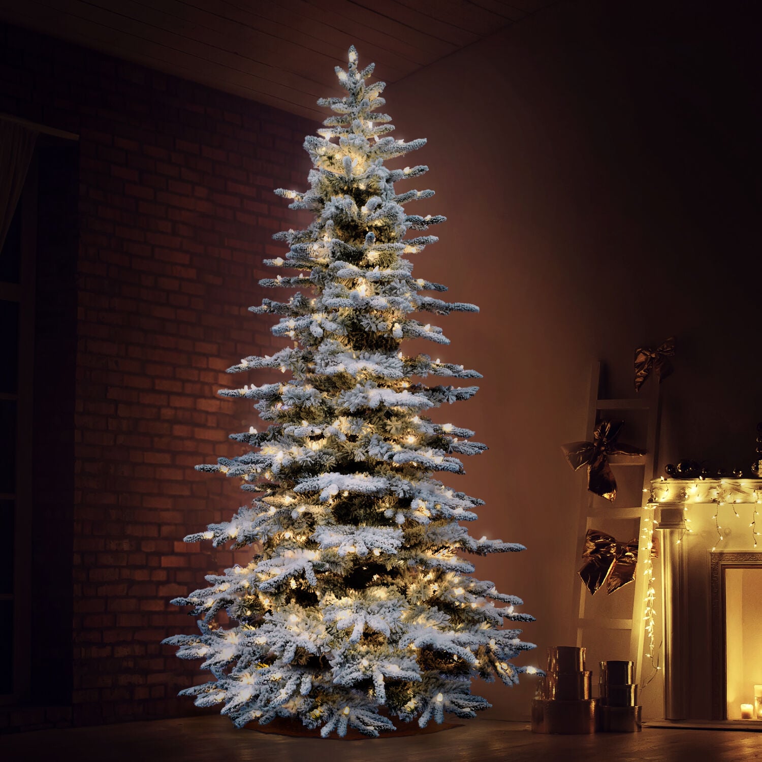 Fraser Hill Farm FFMP012-3SN Artificial-Christmas-Trees - View #9