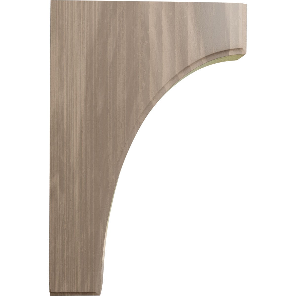 Ekena Millwork BKTW02X08X12CVWA Exterior-Brackets-Braces - View #3