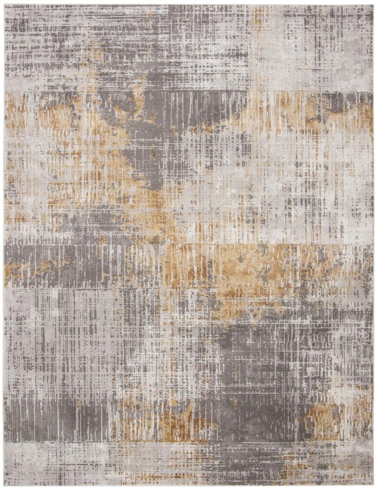 Safavieh CFT874G-6 Craft Perce 7 x 9 (ft) Loomed Polypropylene Gray/Beige Rectangular Indoor Abstract Area rug