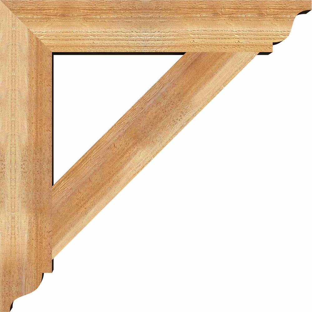 Ekena Millwork BKT04X24X24TRA01RWR Exterior-Brackets-Braces - View #3