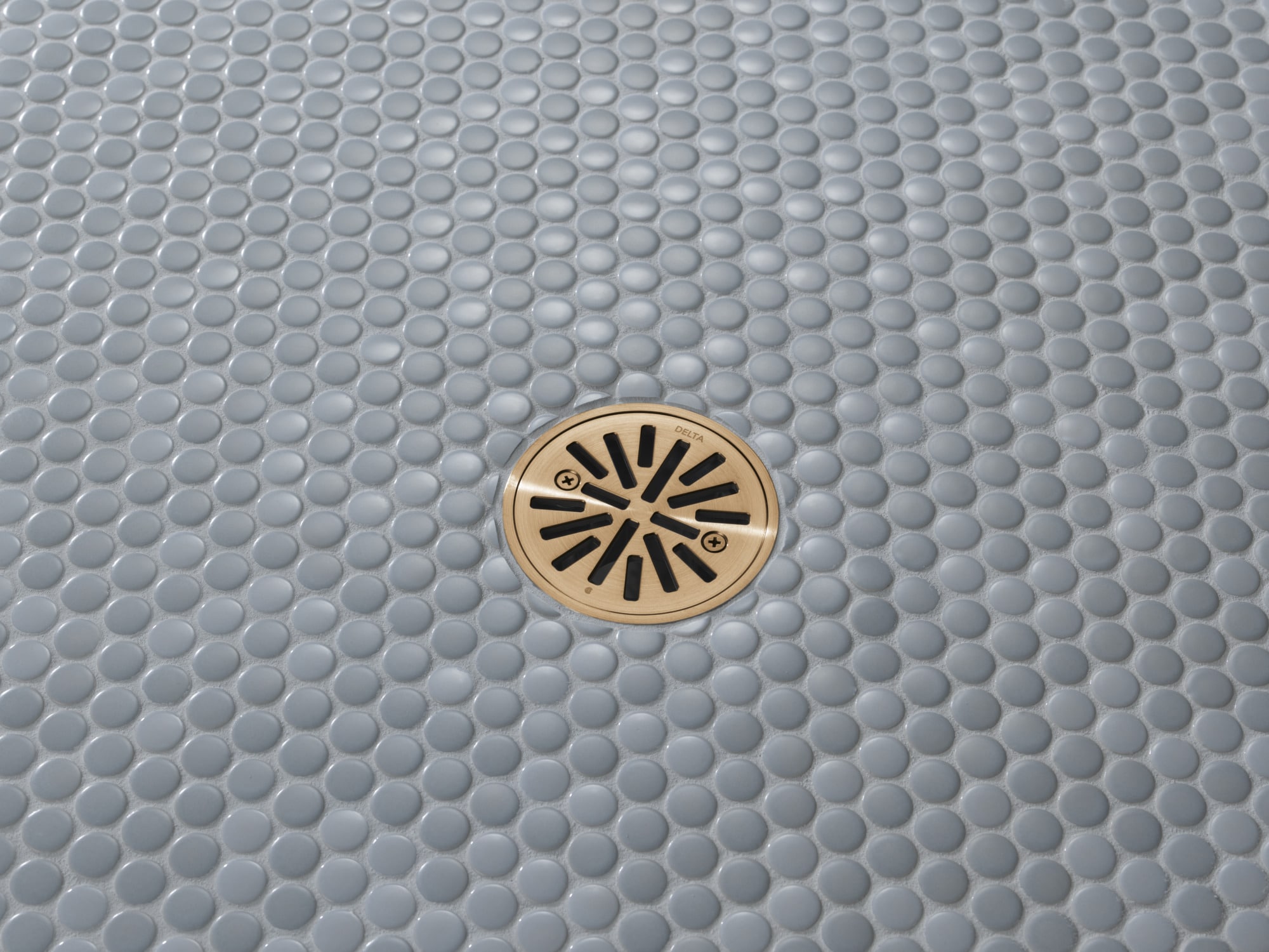 Delta 4-in Tile-In Brass Round Shower Drain In Champagne Bronze in the Shower  Drains department at