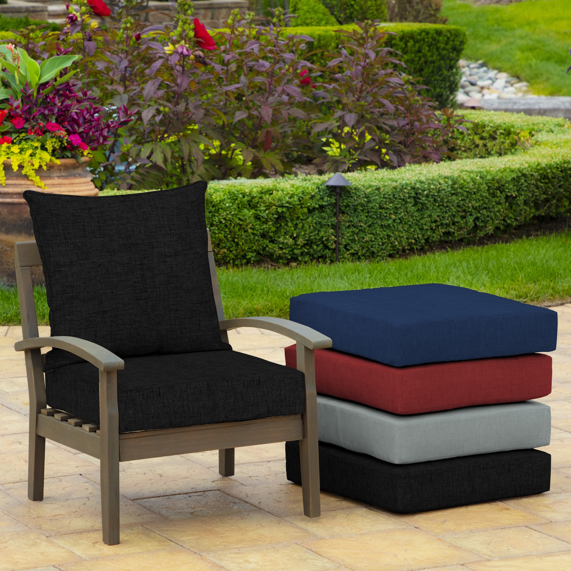 Arden Selections Oasis 15 in. x 17 in. Rectangle Outdoor Seat
