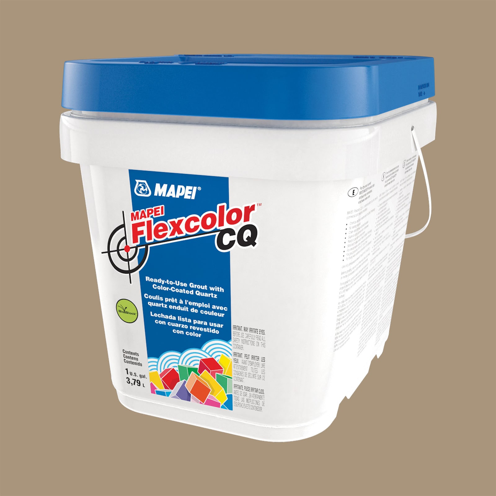 MAPEI 4KA500504 Flexcolor CQ Chamois #5005 Sanded Acrylic Premix Grout (1-Gallon)