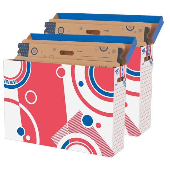 TREND Enterprises T-1020-2 Bulletin Board Storage Box File 'n Save System, Pack of 2