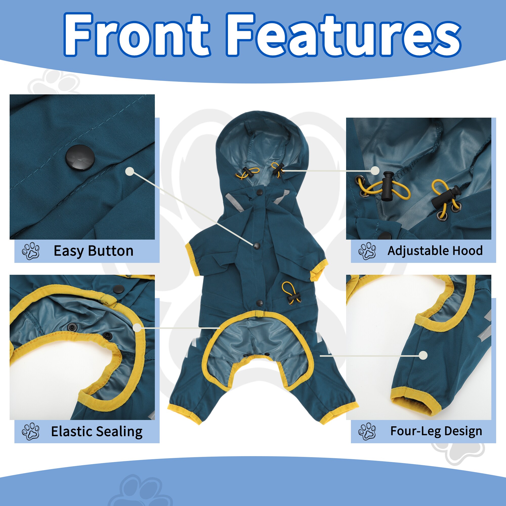 Unique Bargains S26020500UX4761 Dog-Apparel - View #3