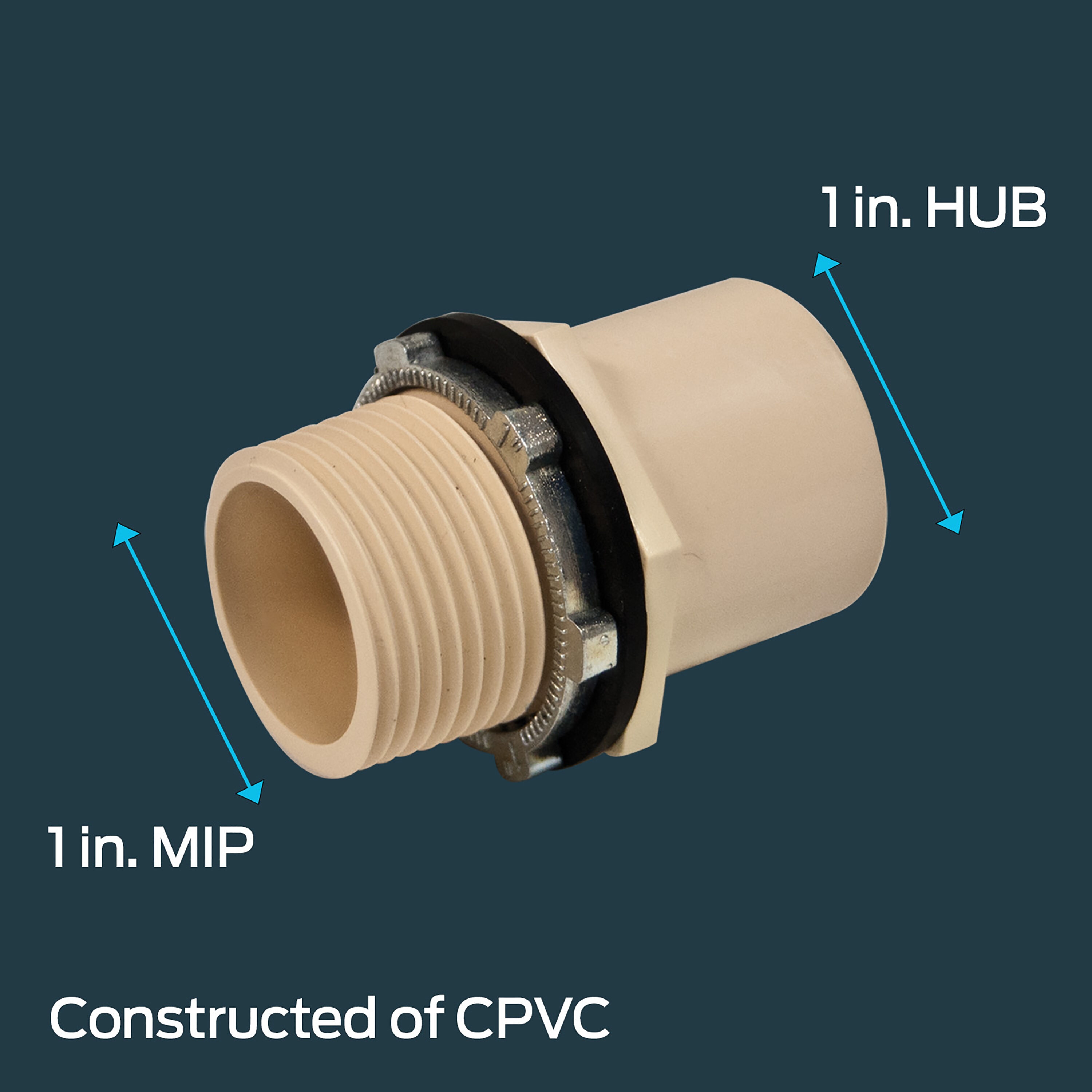 Quick Pan Water Heater CPVC Drain Pan