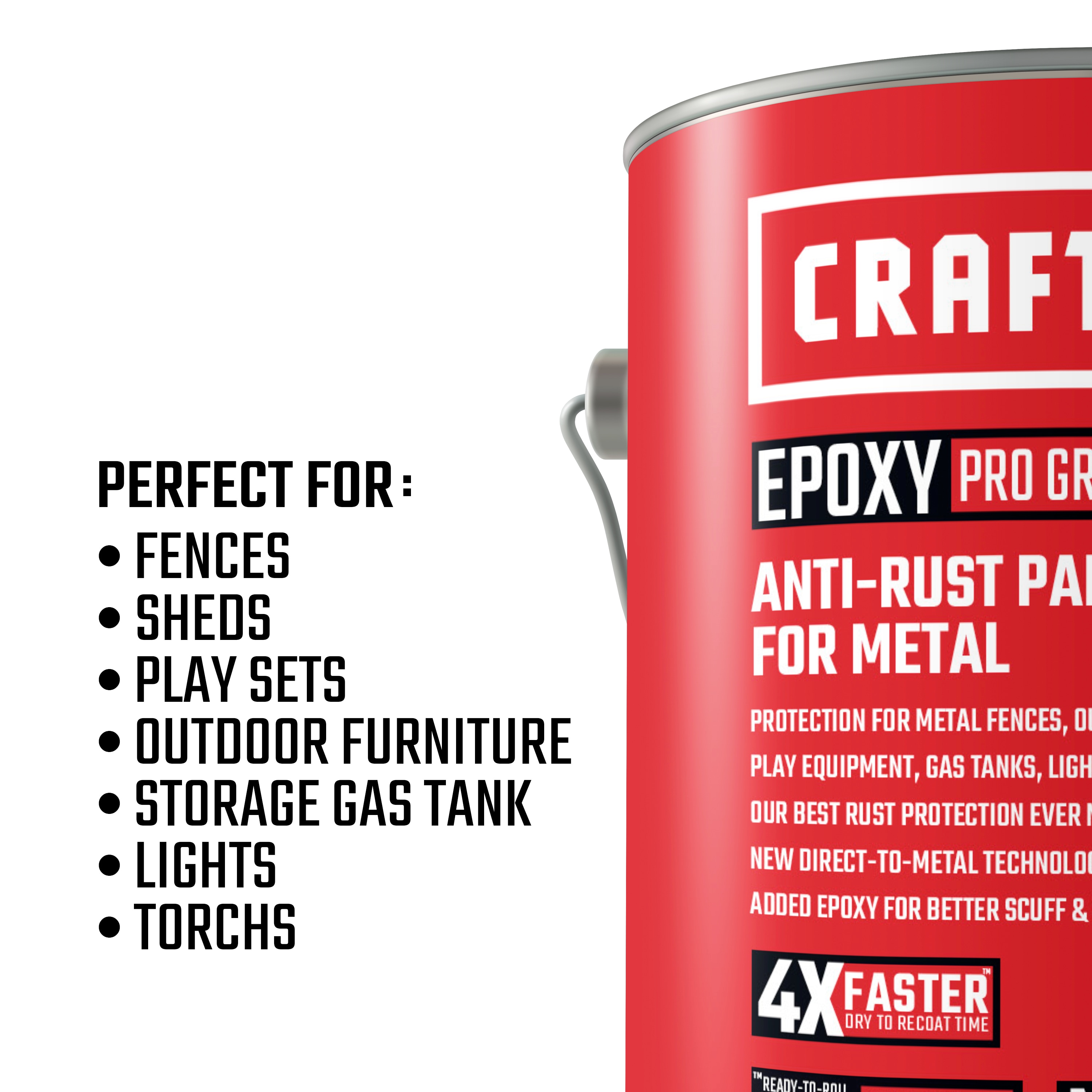 RustSeal - Rust Prevention - Stop Rust Paint - Frame Paint and Concrete  Sealer