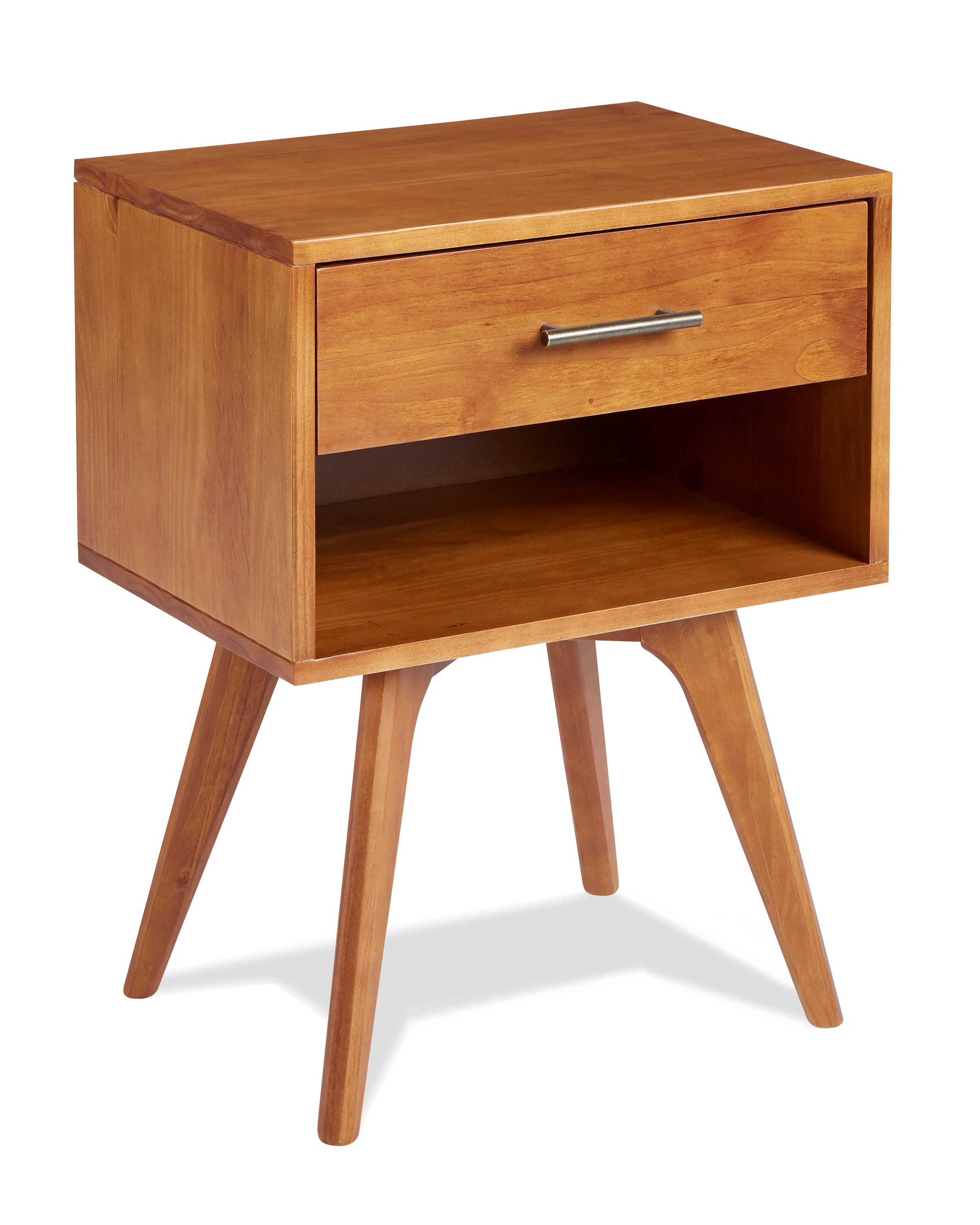 Camaflexi Mid-Century Modern Castanho Pine 3-Drawer Standard