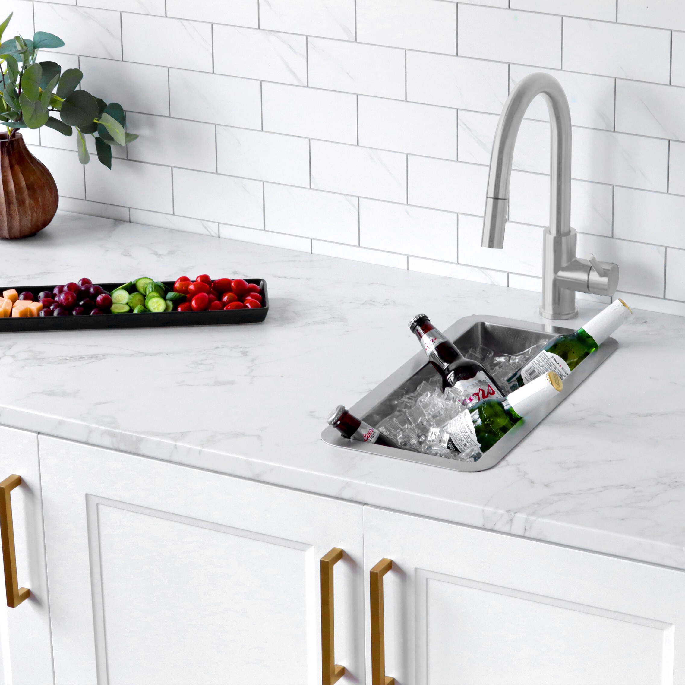 Stylish S-417T Kitchen-Sinks - View #16