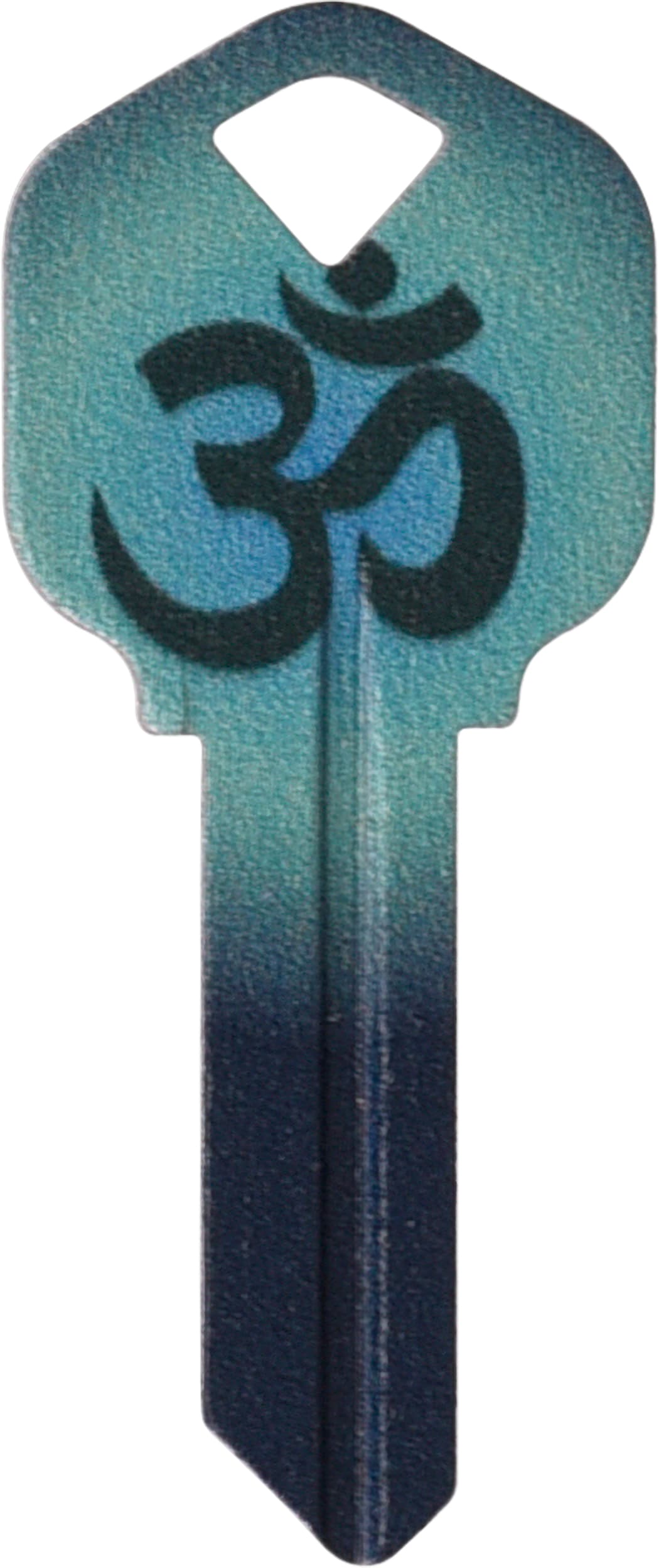 Minute Key Multicolor 66 Kw1 Brass House/Entry Key Blank at