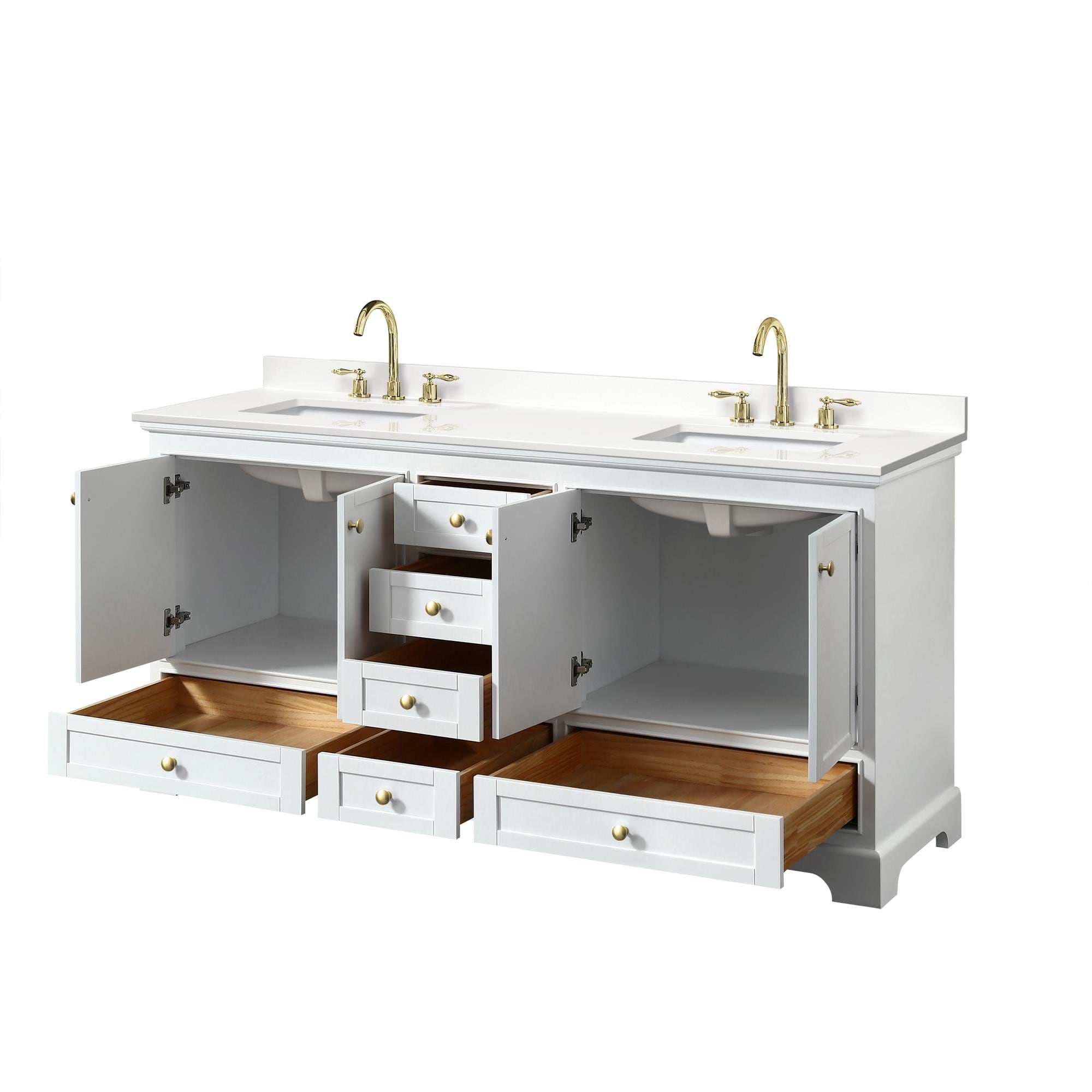 Wyndham Collection WCS202072DWGWQUS3MXX Bath-Vanity-Combo - View #2